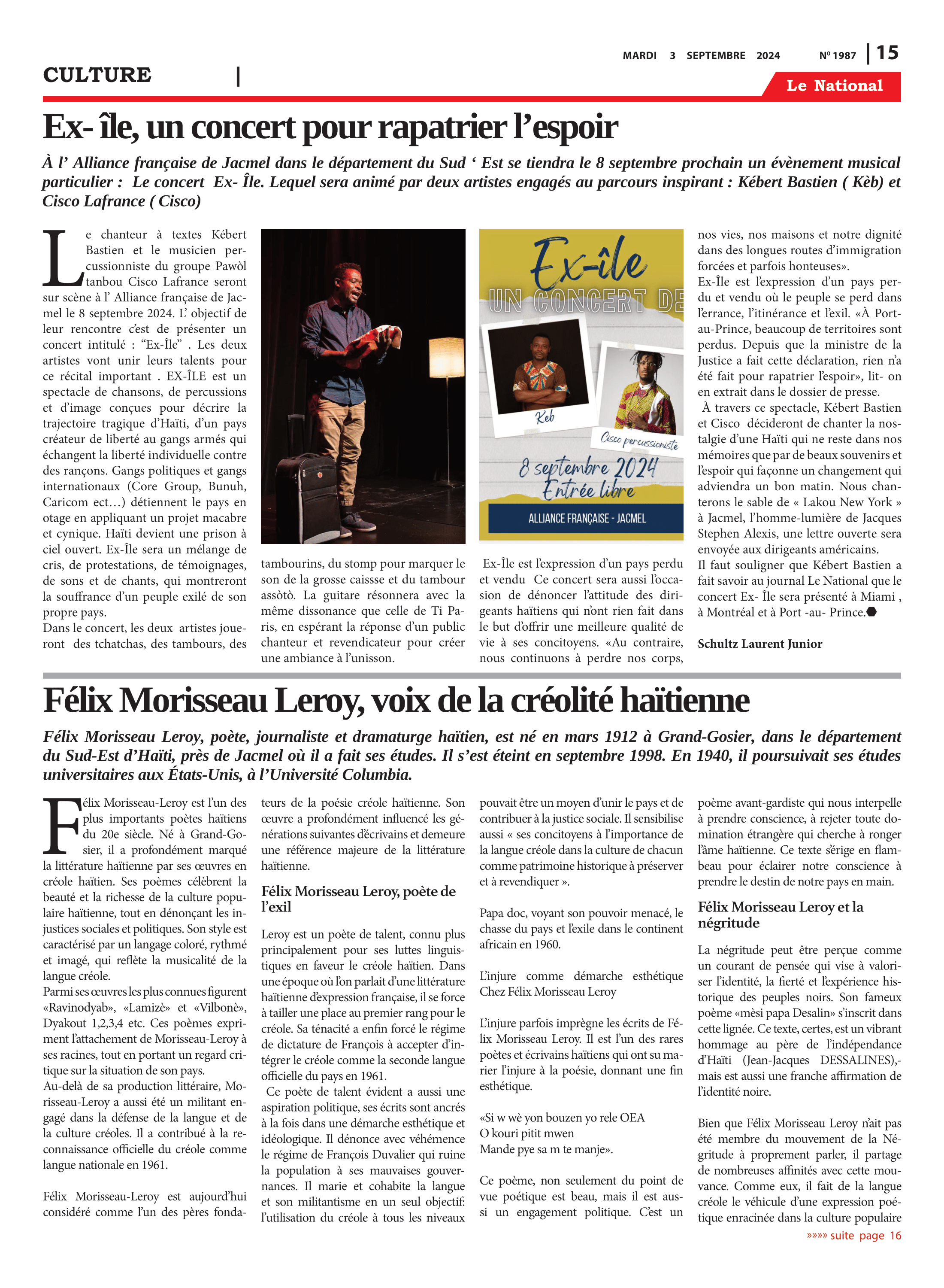 Page 15 de l'édition 1987