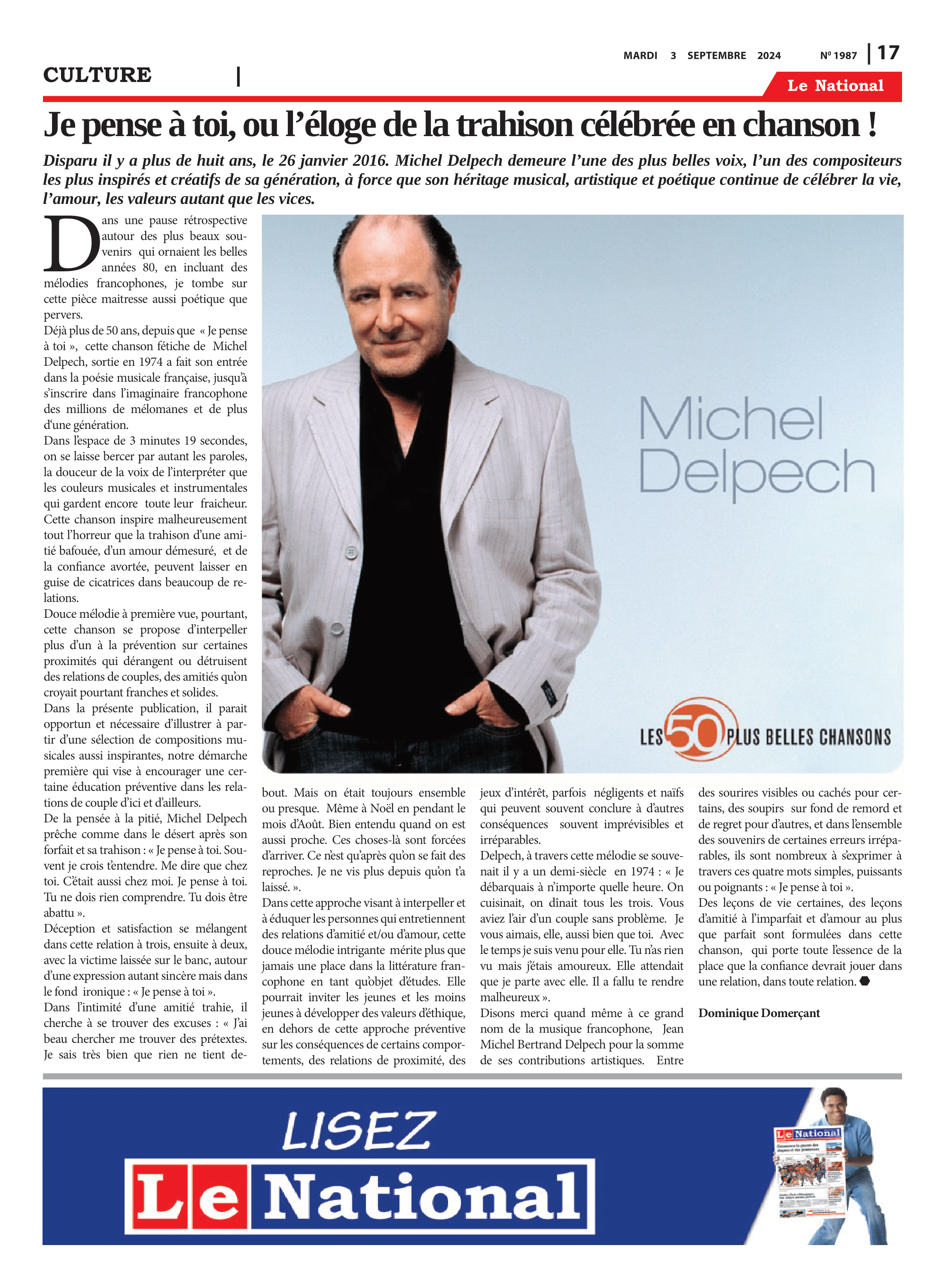 Page 17 de l'édition 1987
