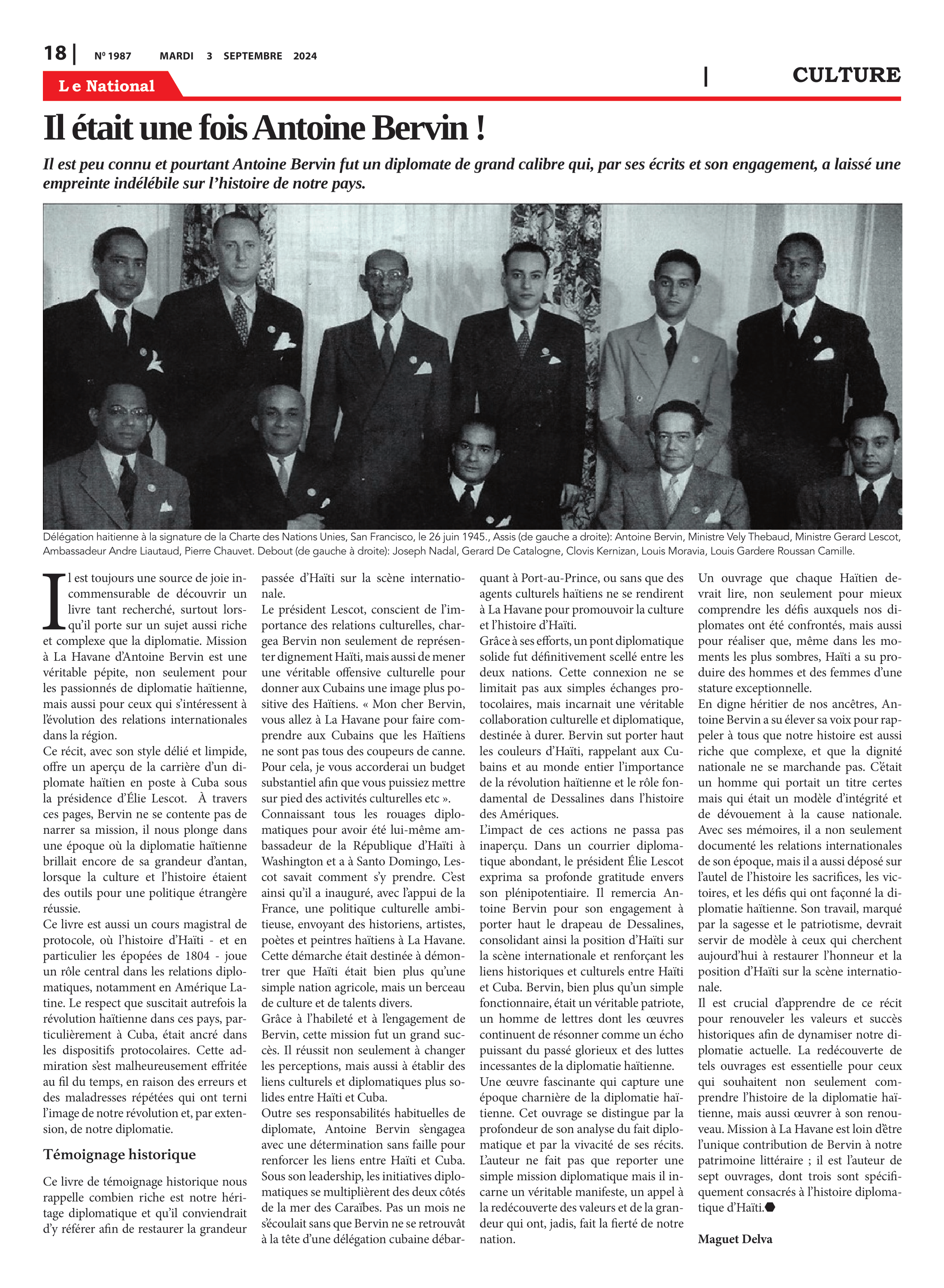 Page 18 de l'édition 1987