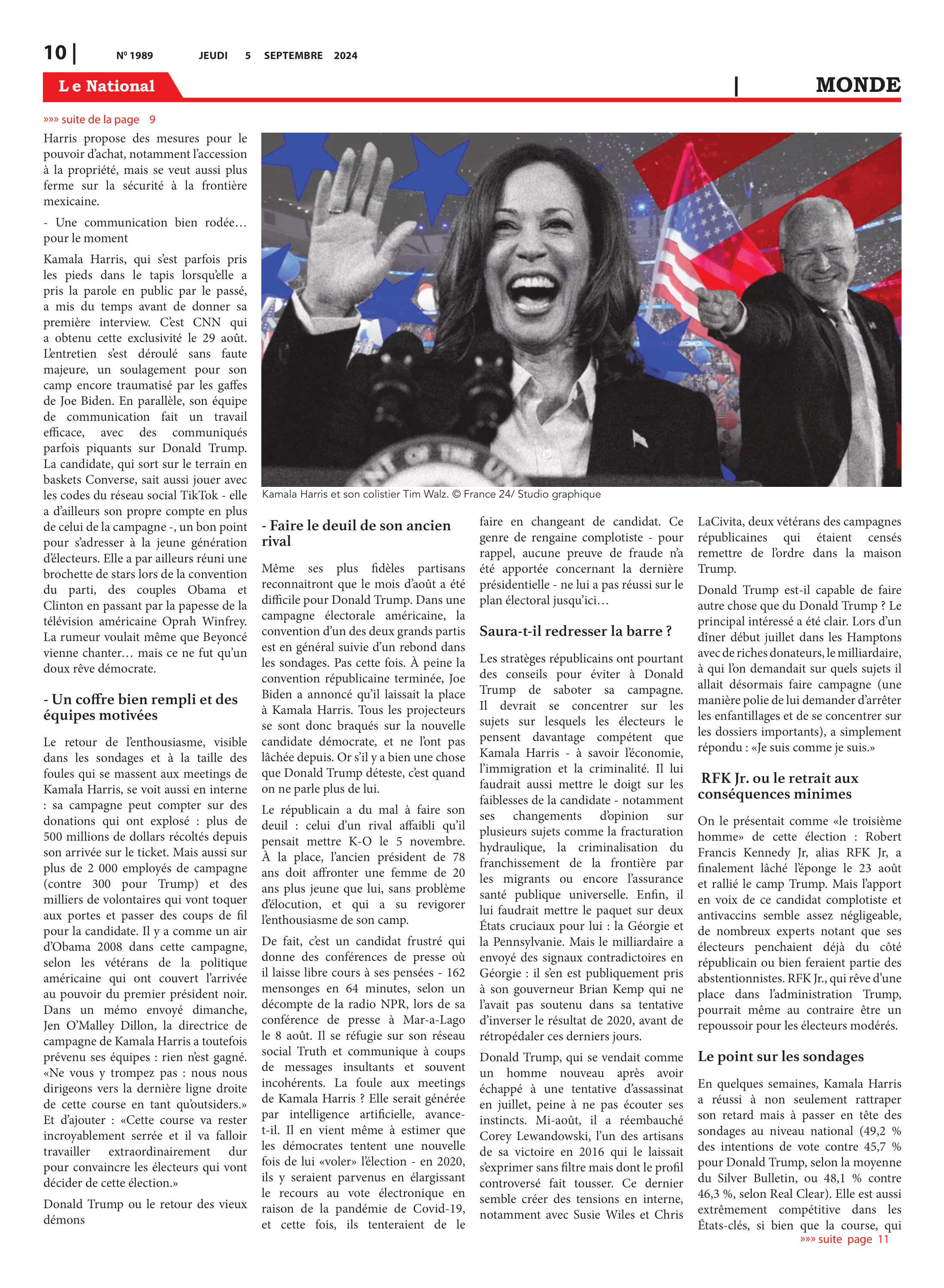 Page 10 de l'édition 1989