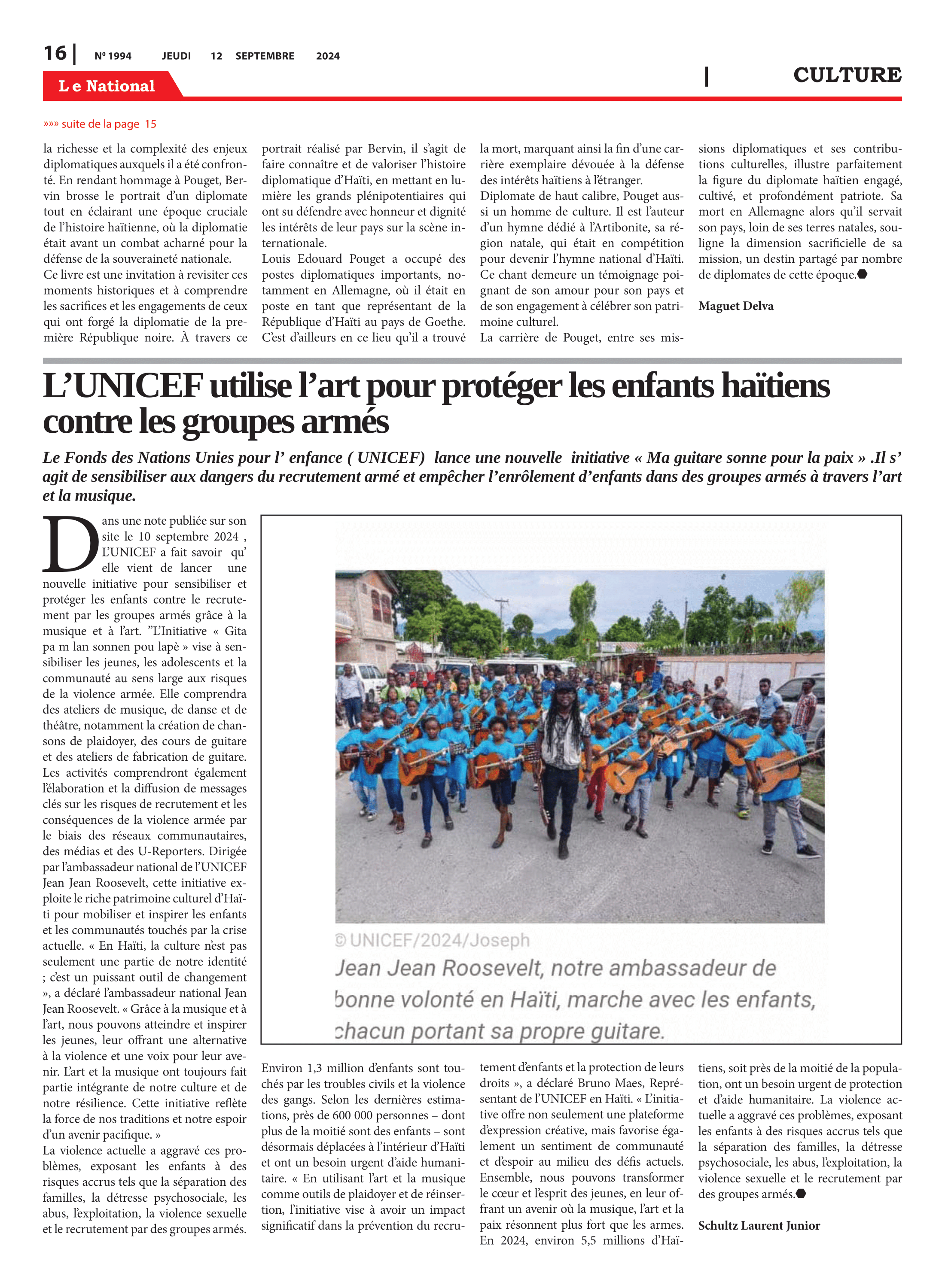 Page 16 de l'édition 1994
