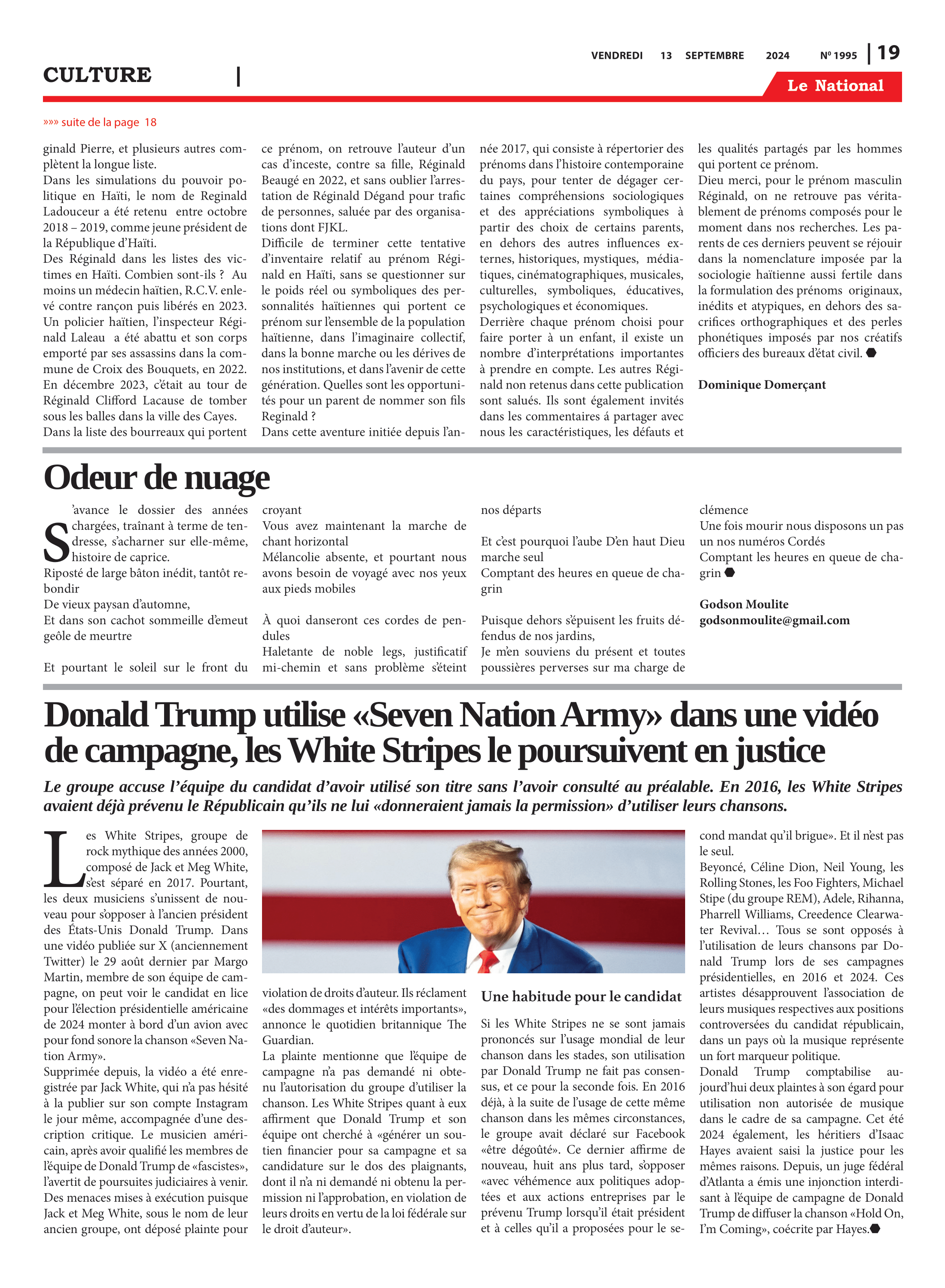 Page 19 de l'édition 1995