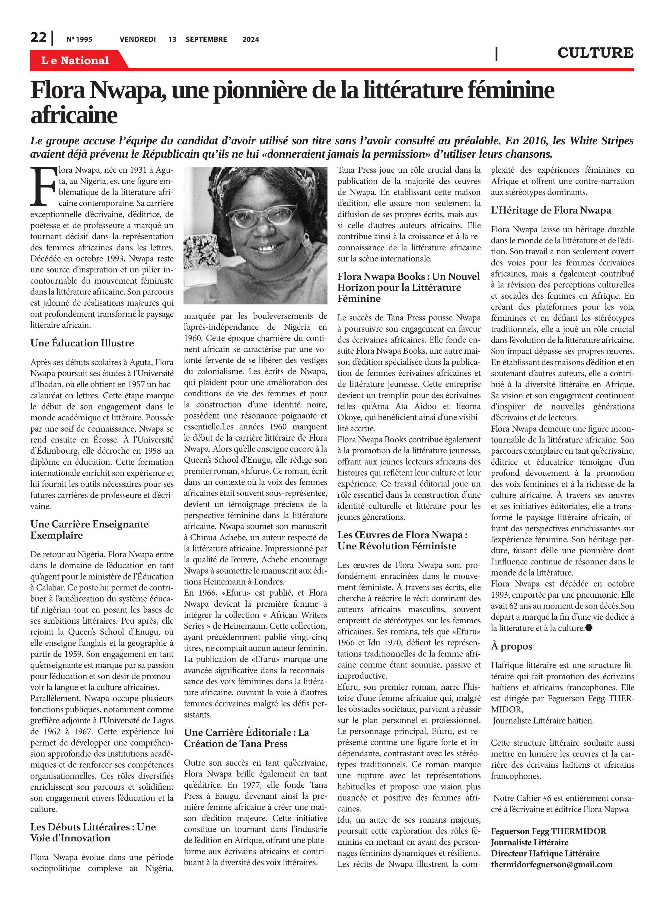Page 22 de l'édition 1995