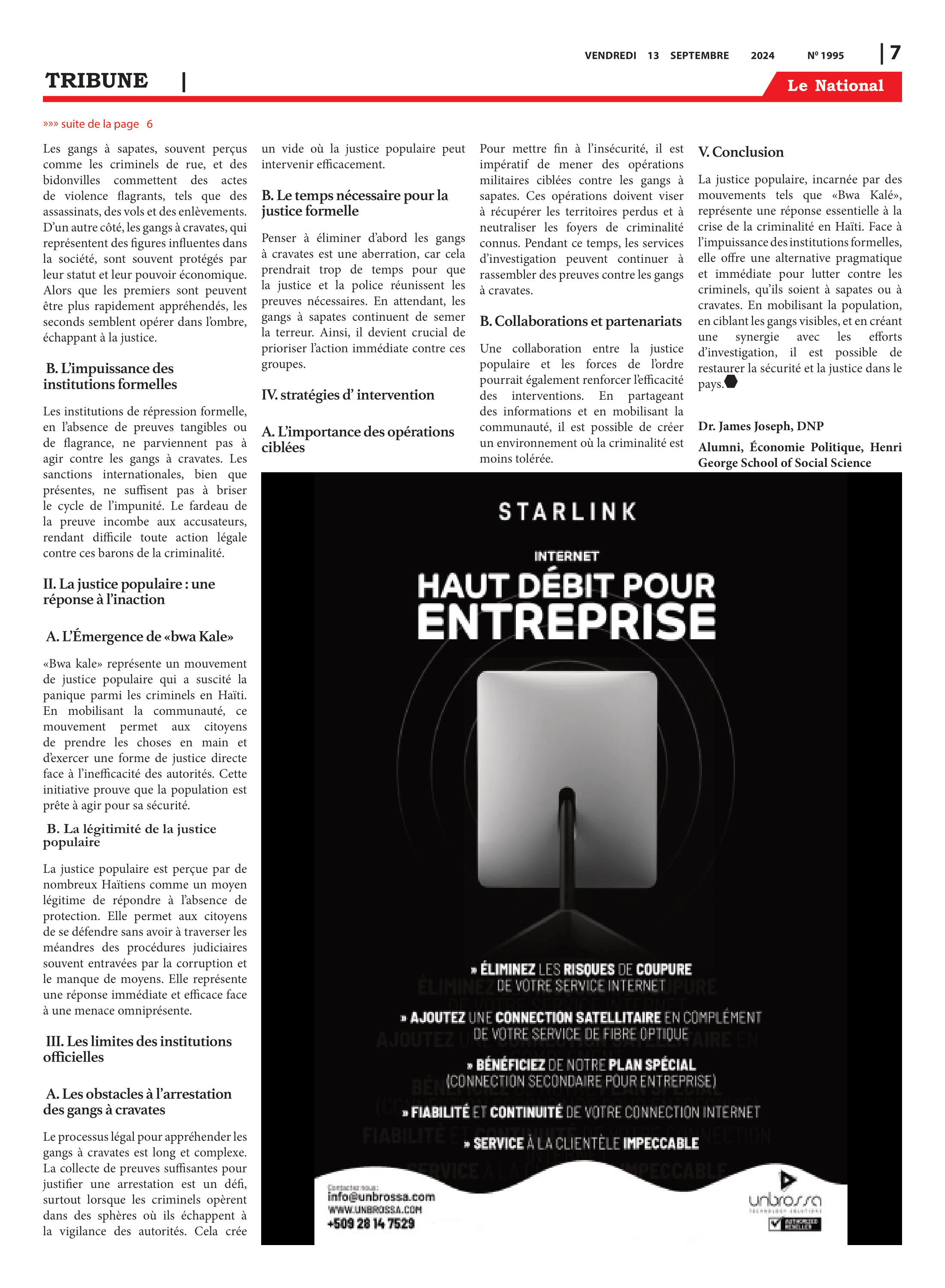 Page 7 de l'édition 1996