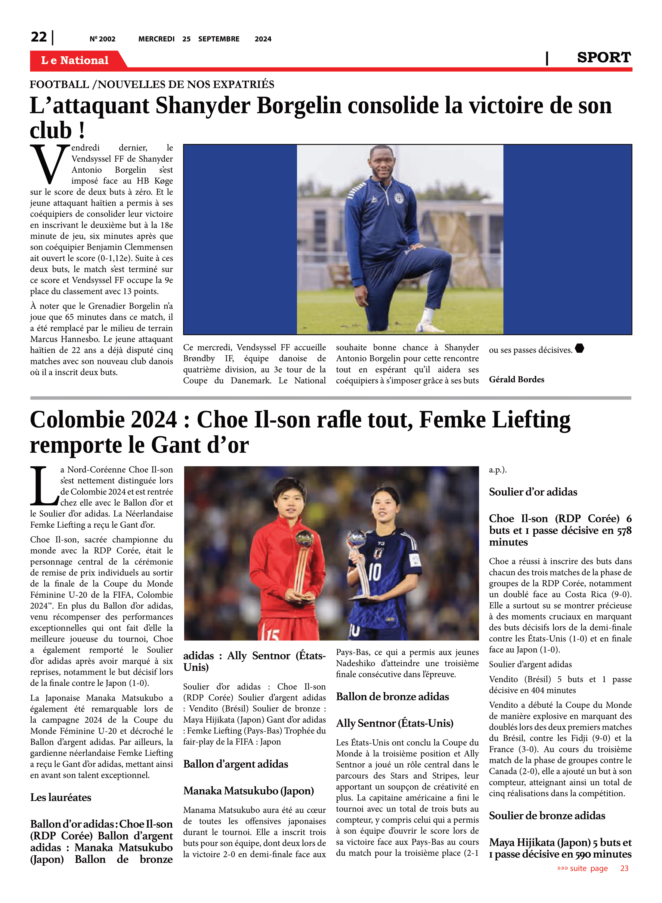 Page 22 de l'édition 2002