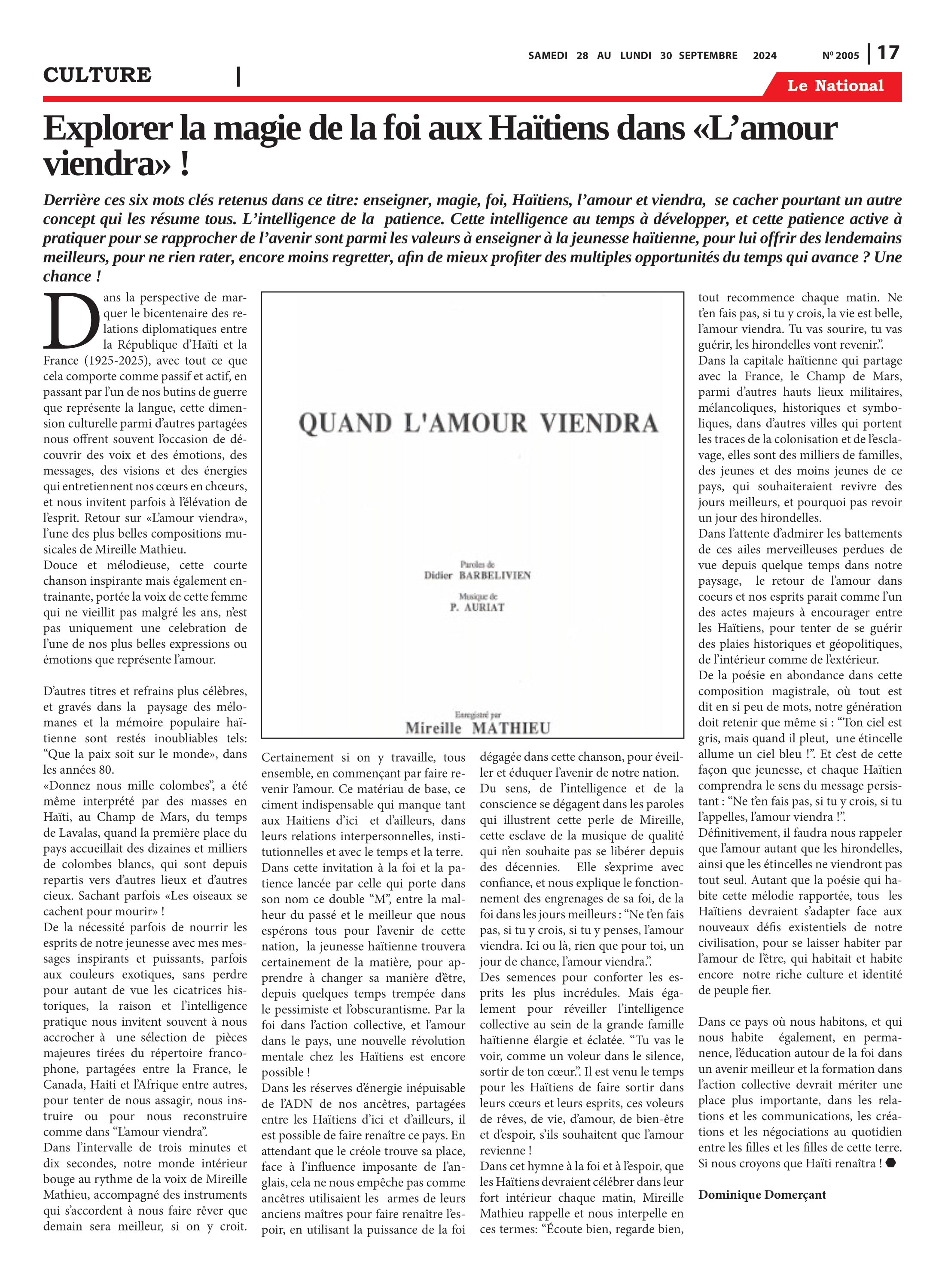 Page 17 de l'édition 2005