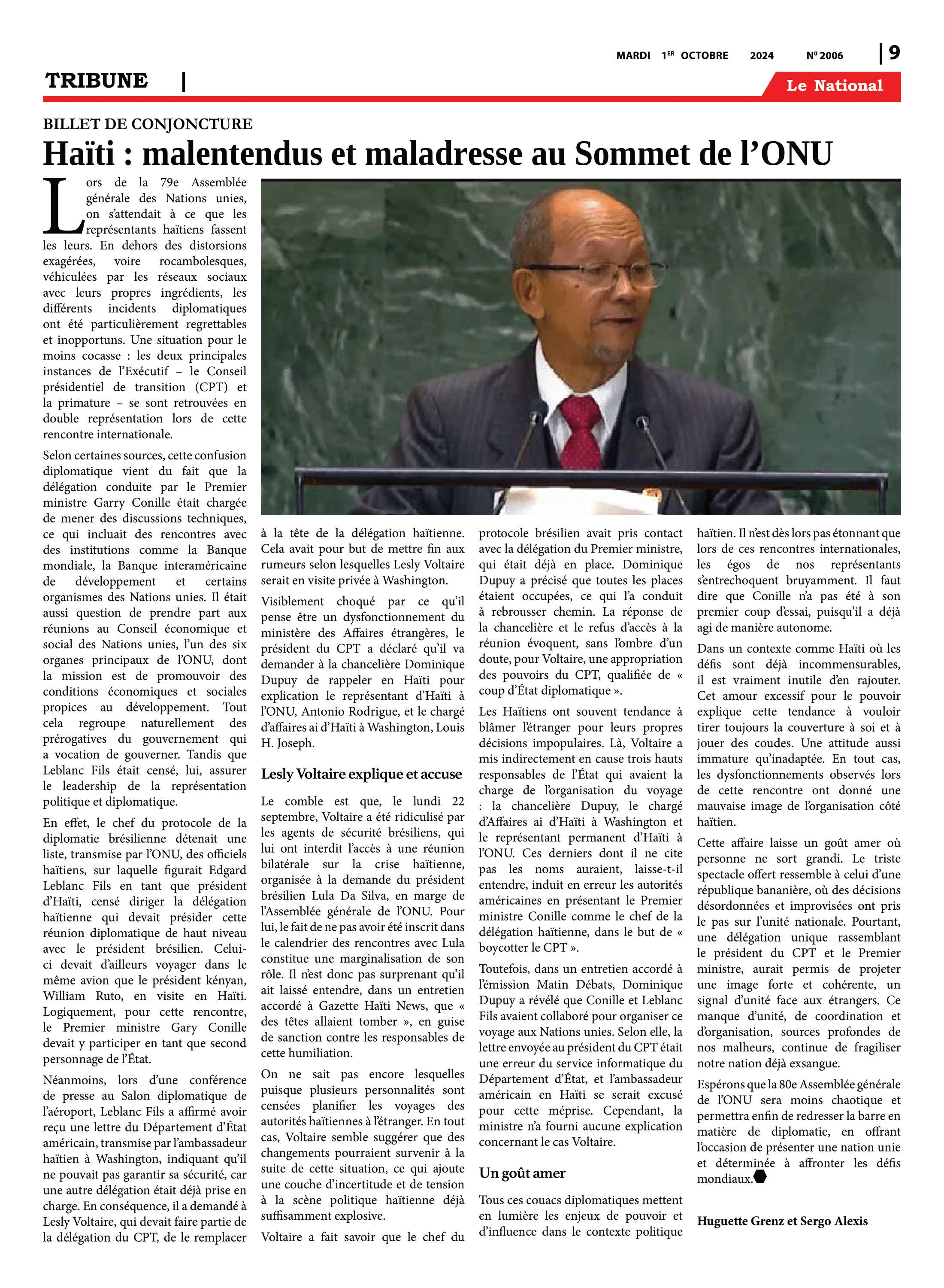 Page 9 de l'édition 2006