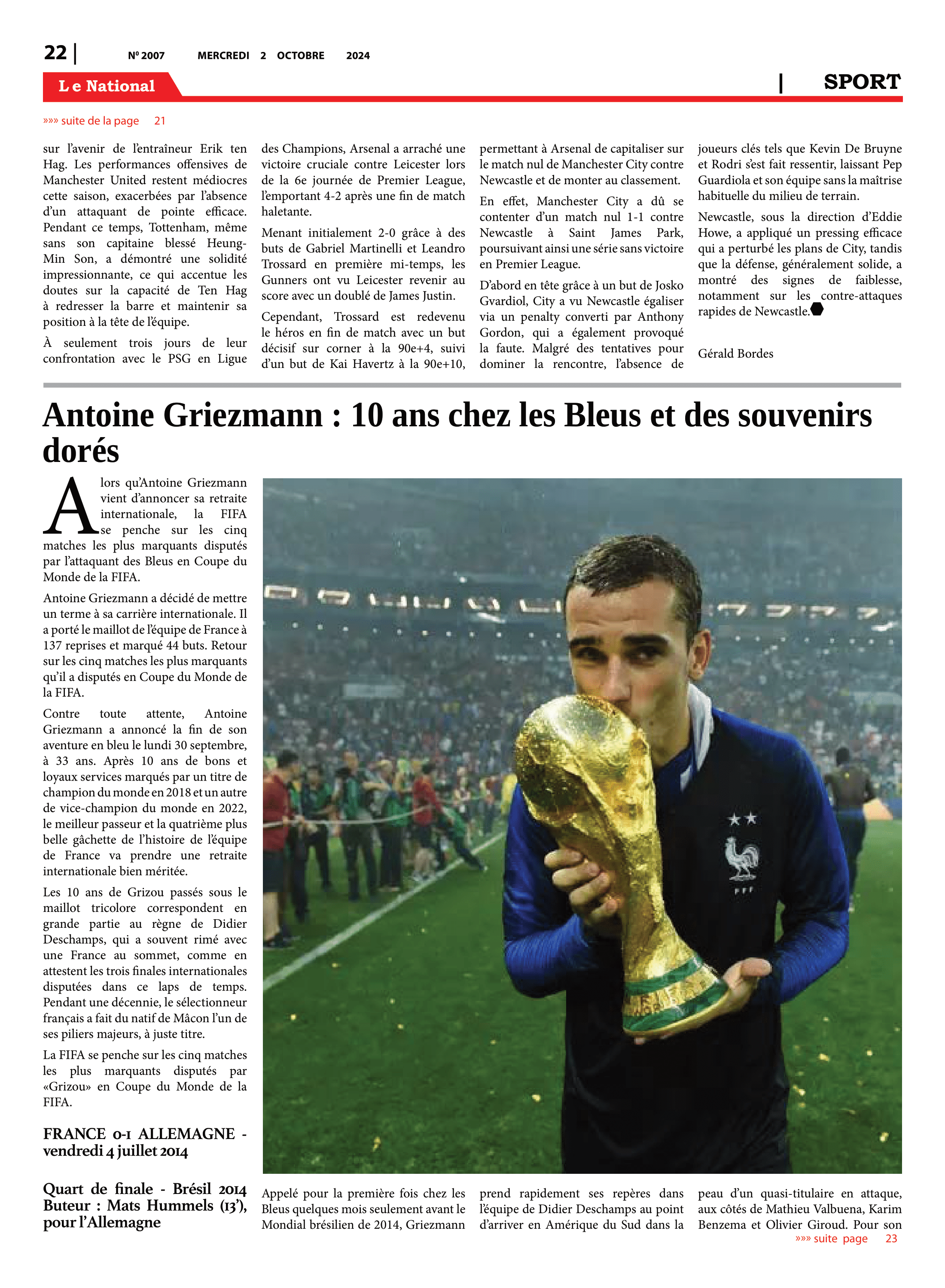 Page 22 de l'édition 2007