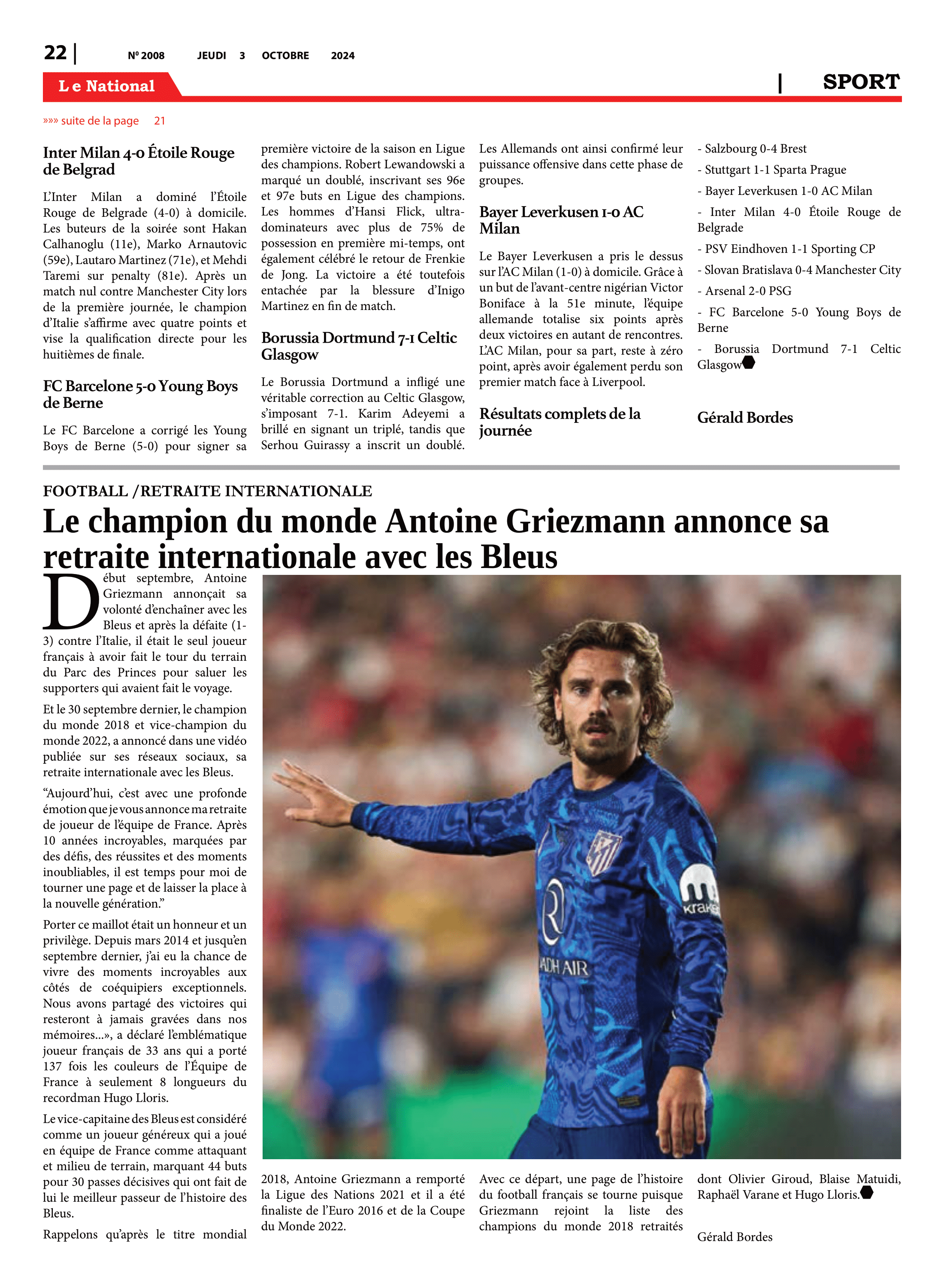 Page 22 de l'édition 2008