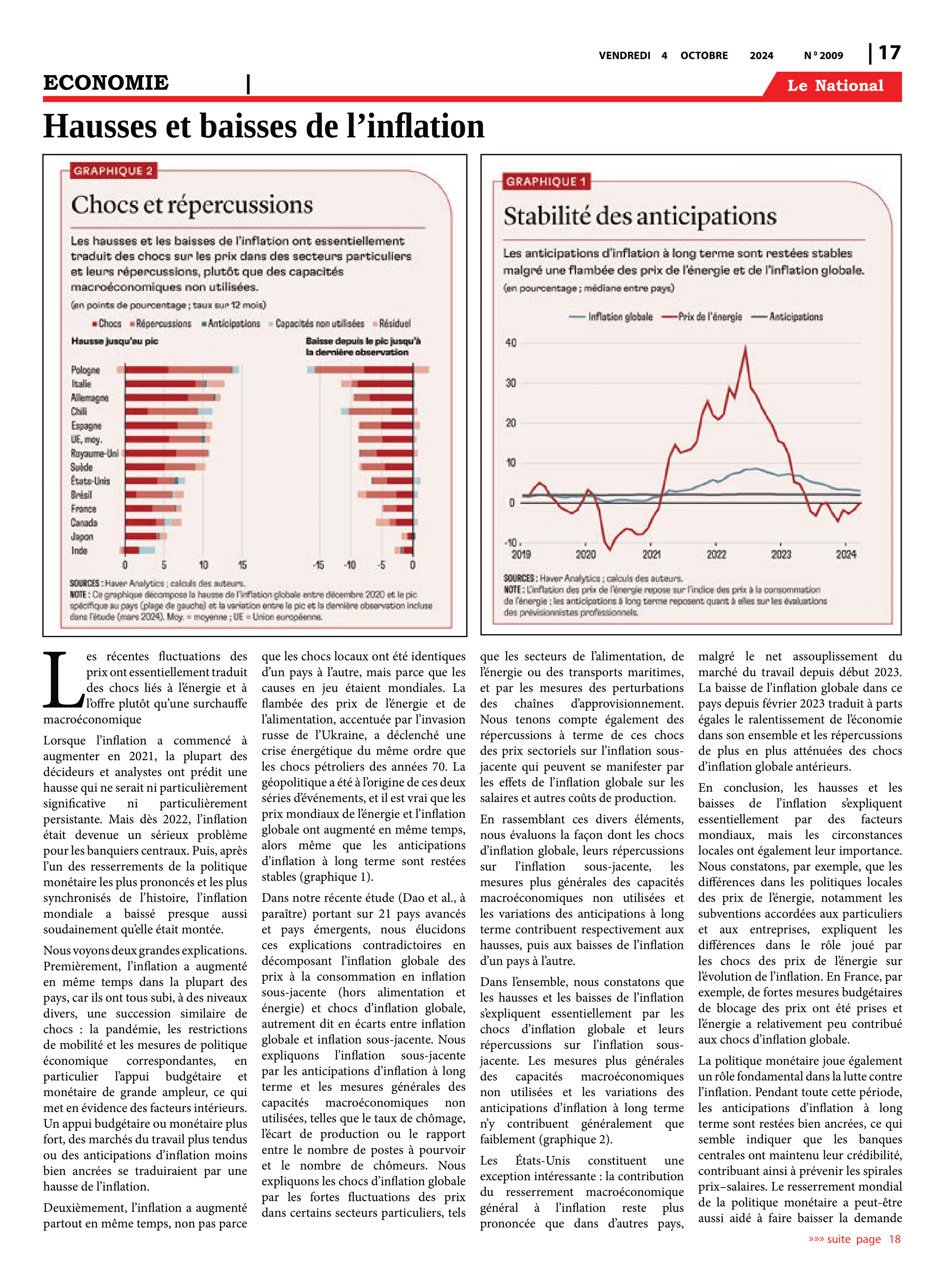 Page 17 de l'édition 2009