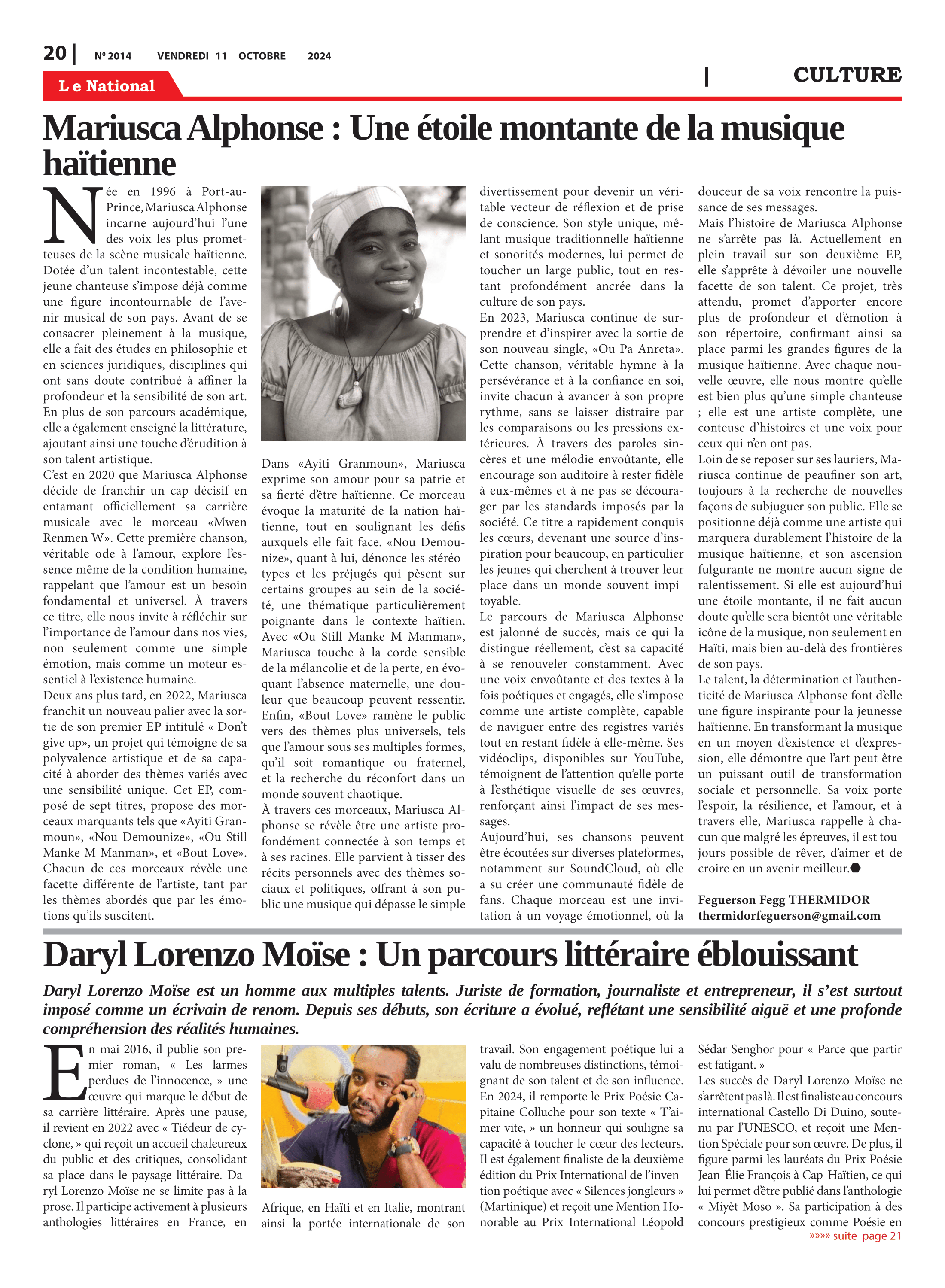 Page 20 de l'édition 2014