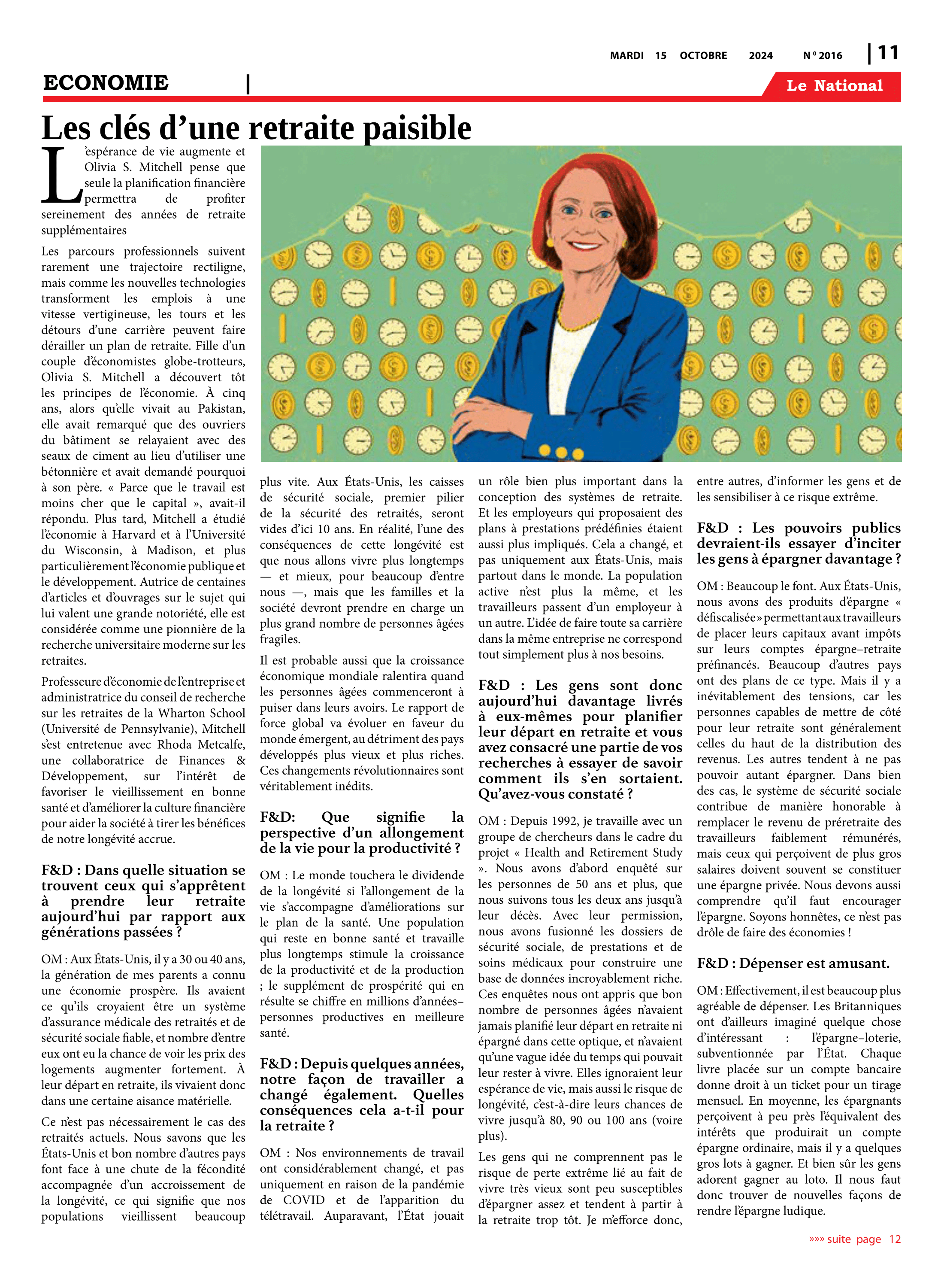 Page 10 de l'édition 2016