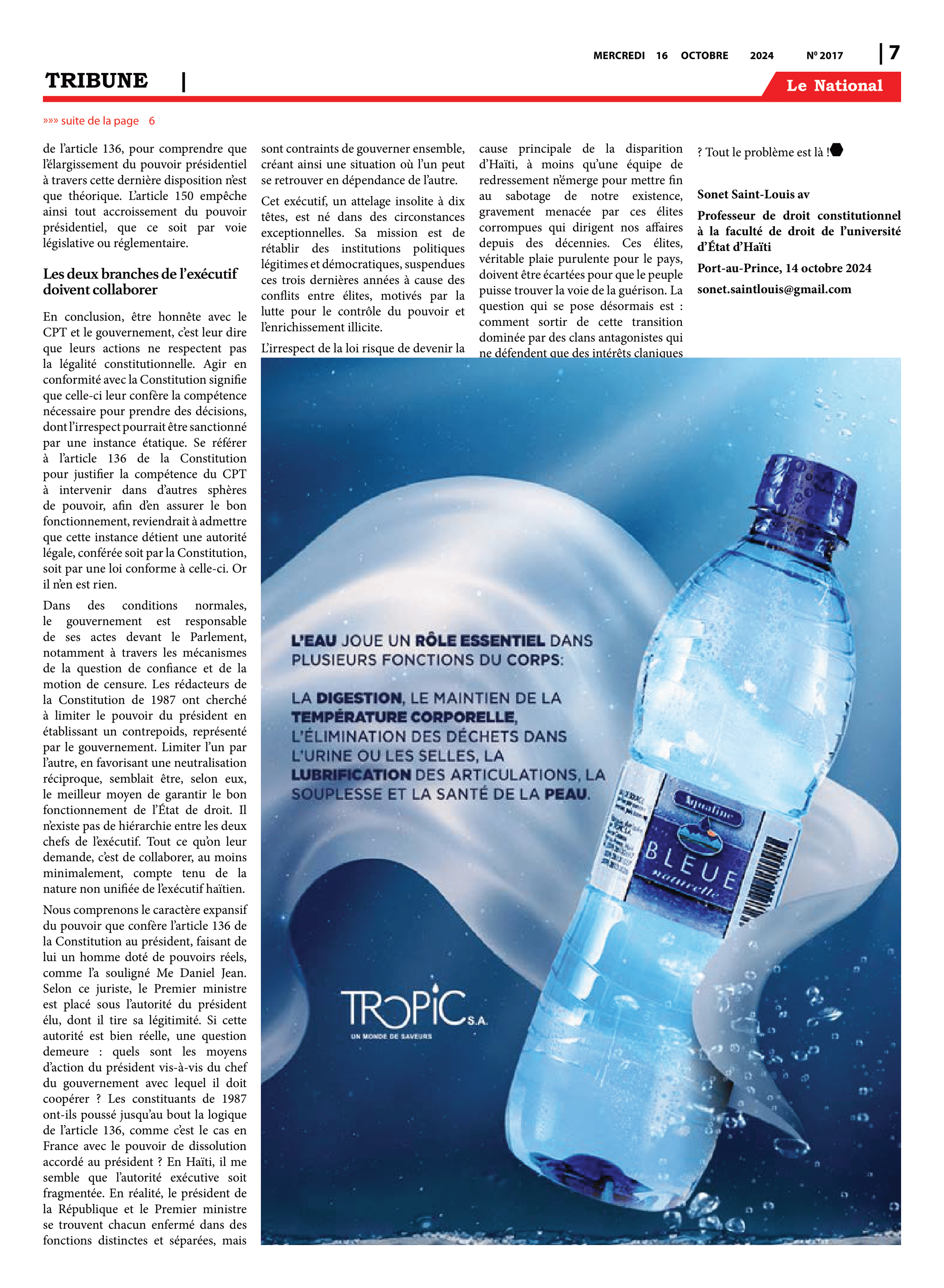 Page 7 de l'édition 2017