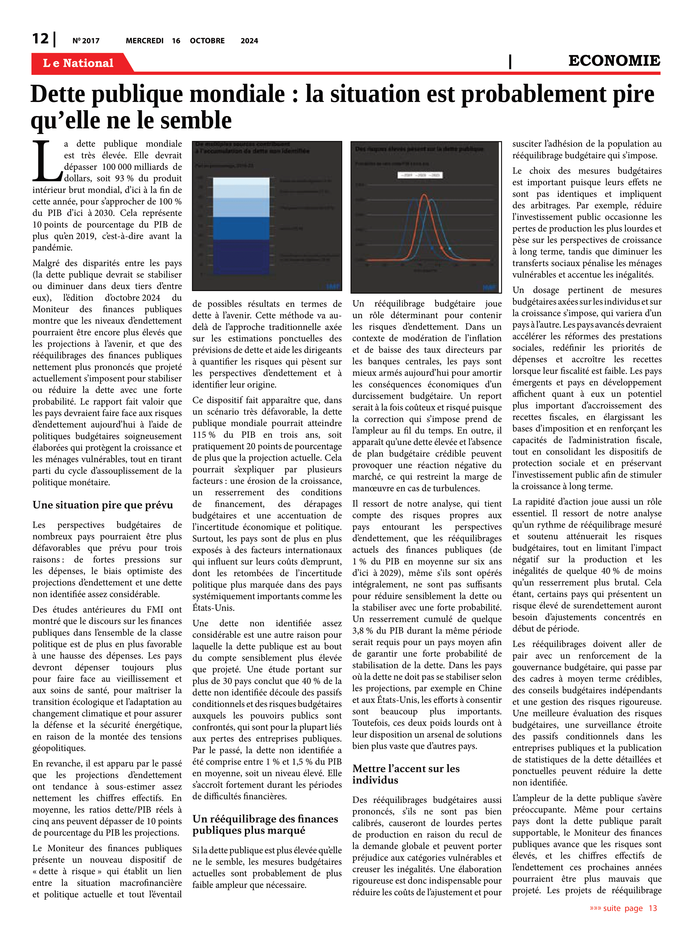 Page 12 de l'édition 2017