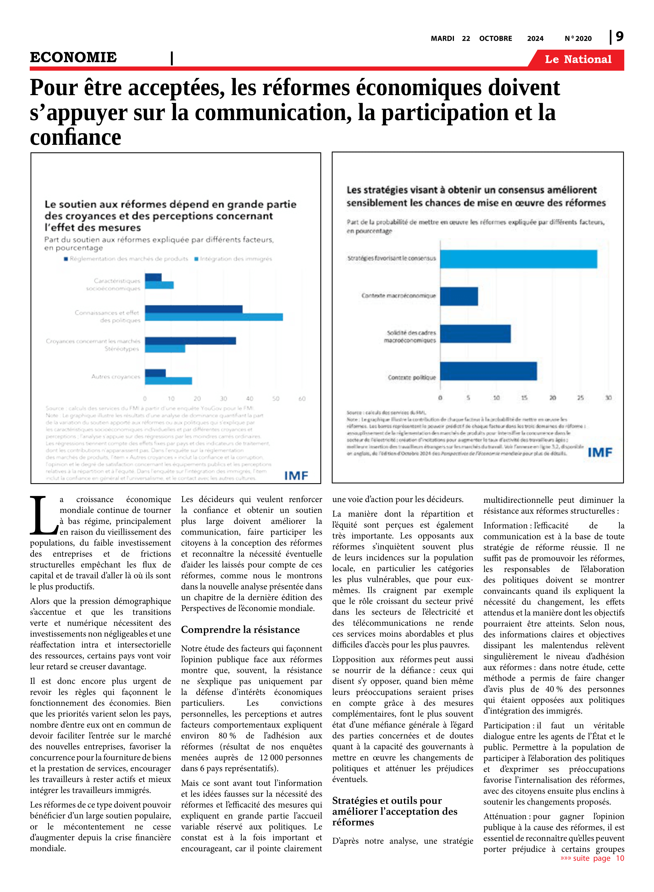 Page 9 de l'édition 2020