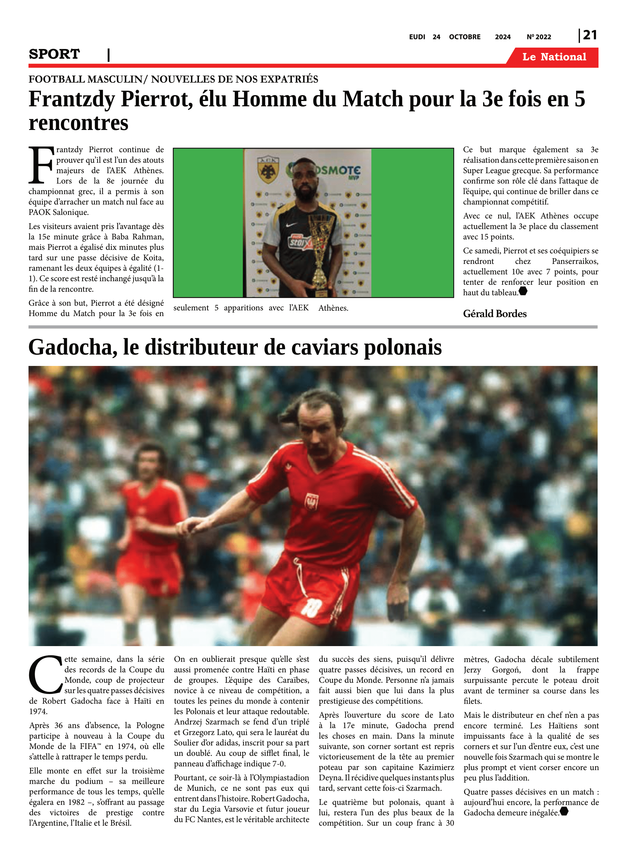 Page 21 de l'édition 2022
