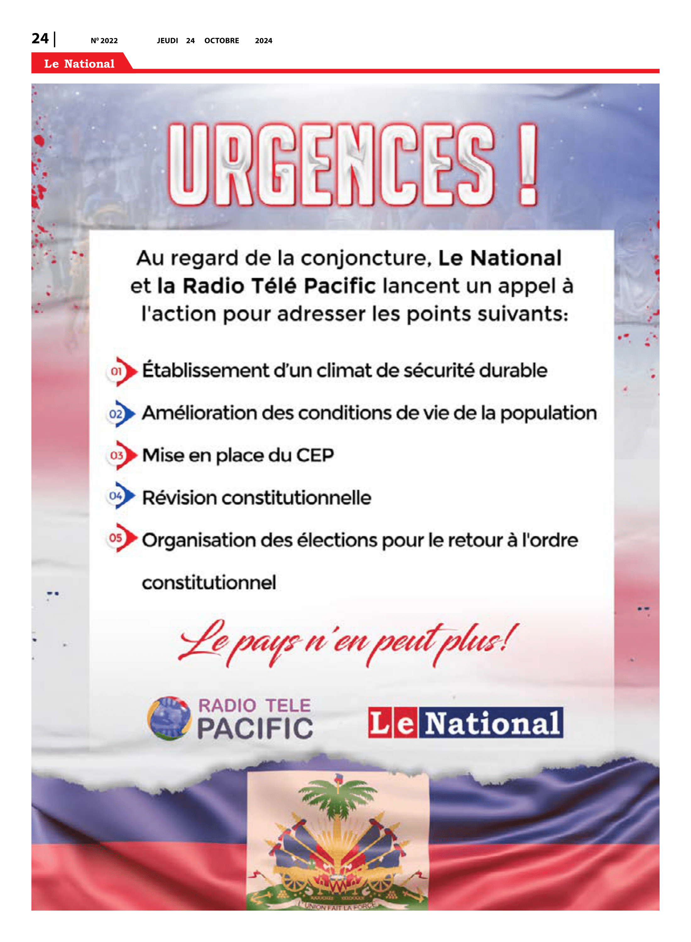 Page 24 de l'édition 2022