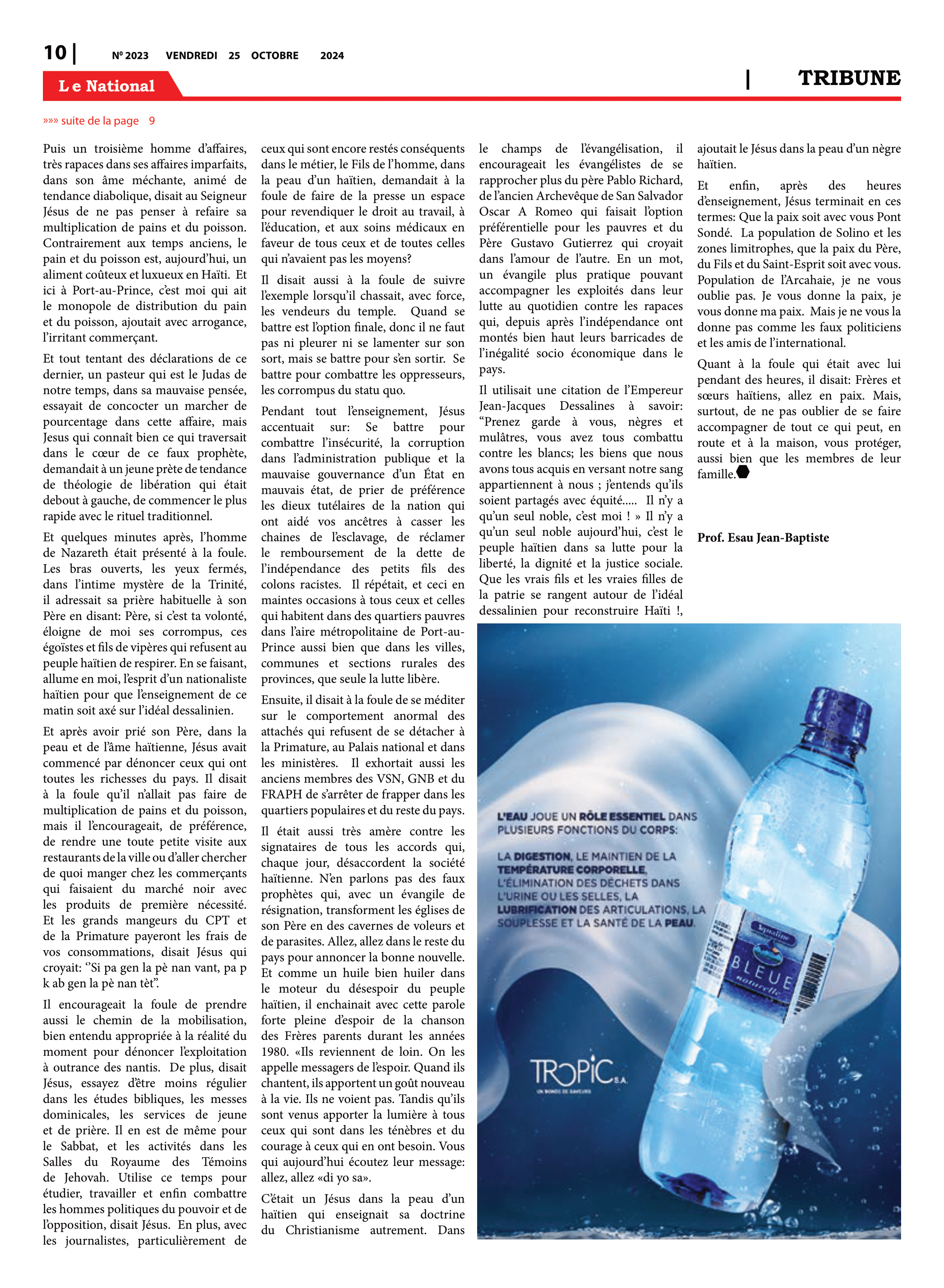 Page 9 de l'édition 2023