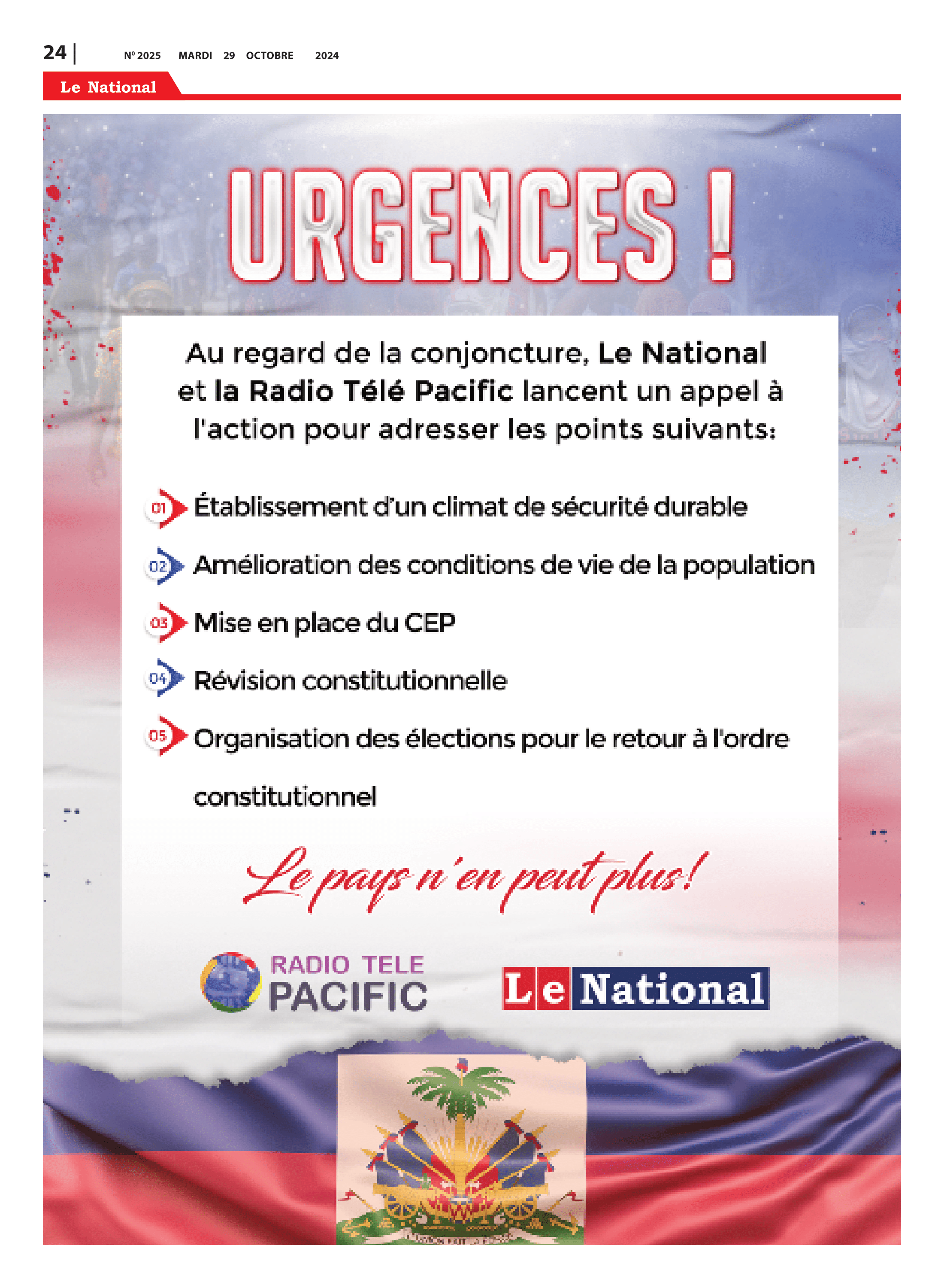 Page 24 de l'édition 2025