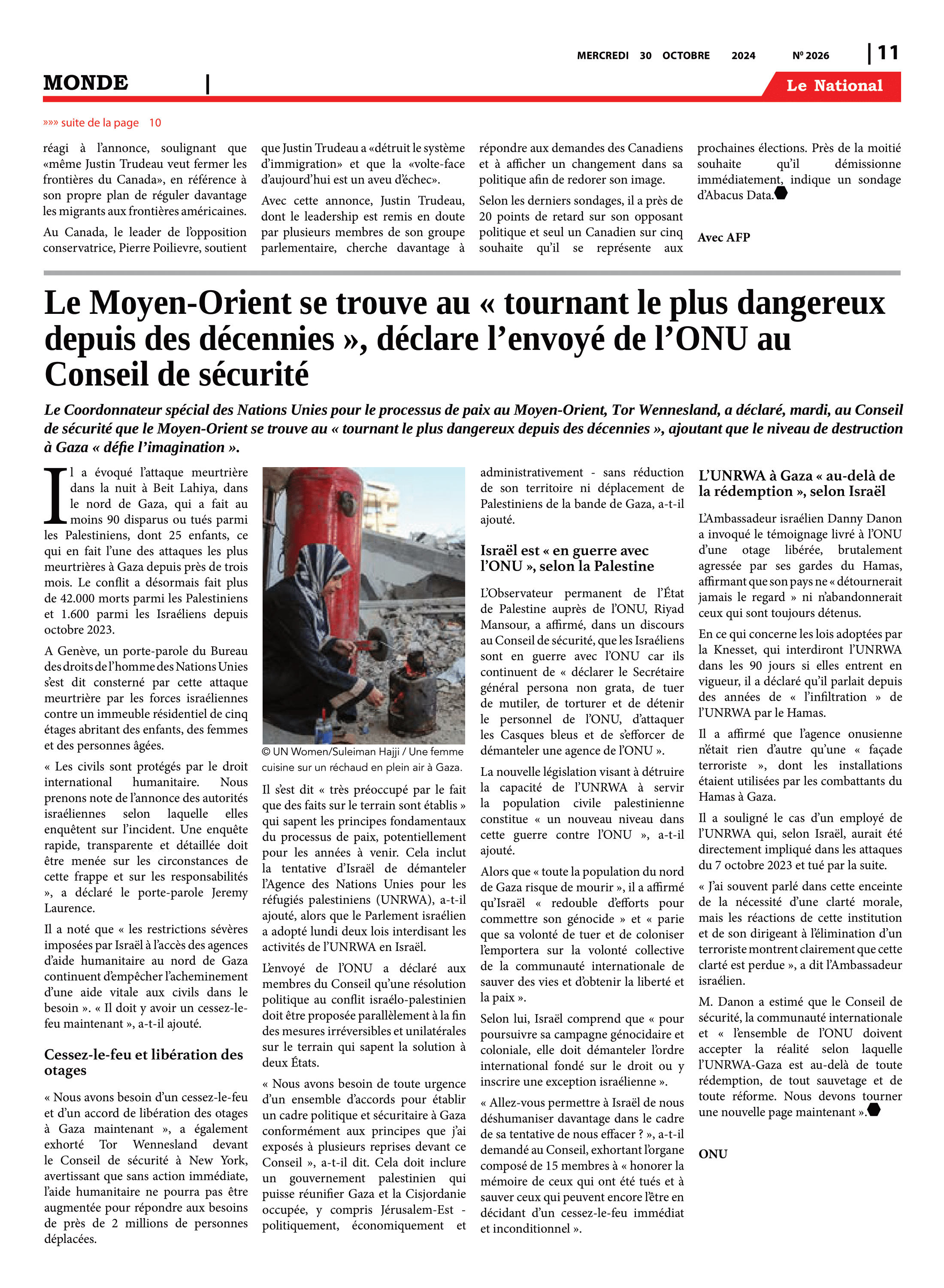 Page 11 de l'édition 2026