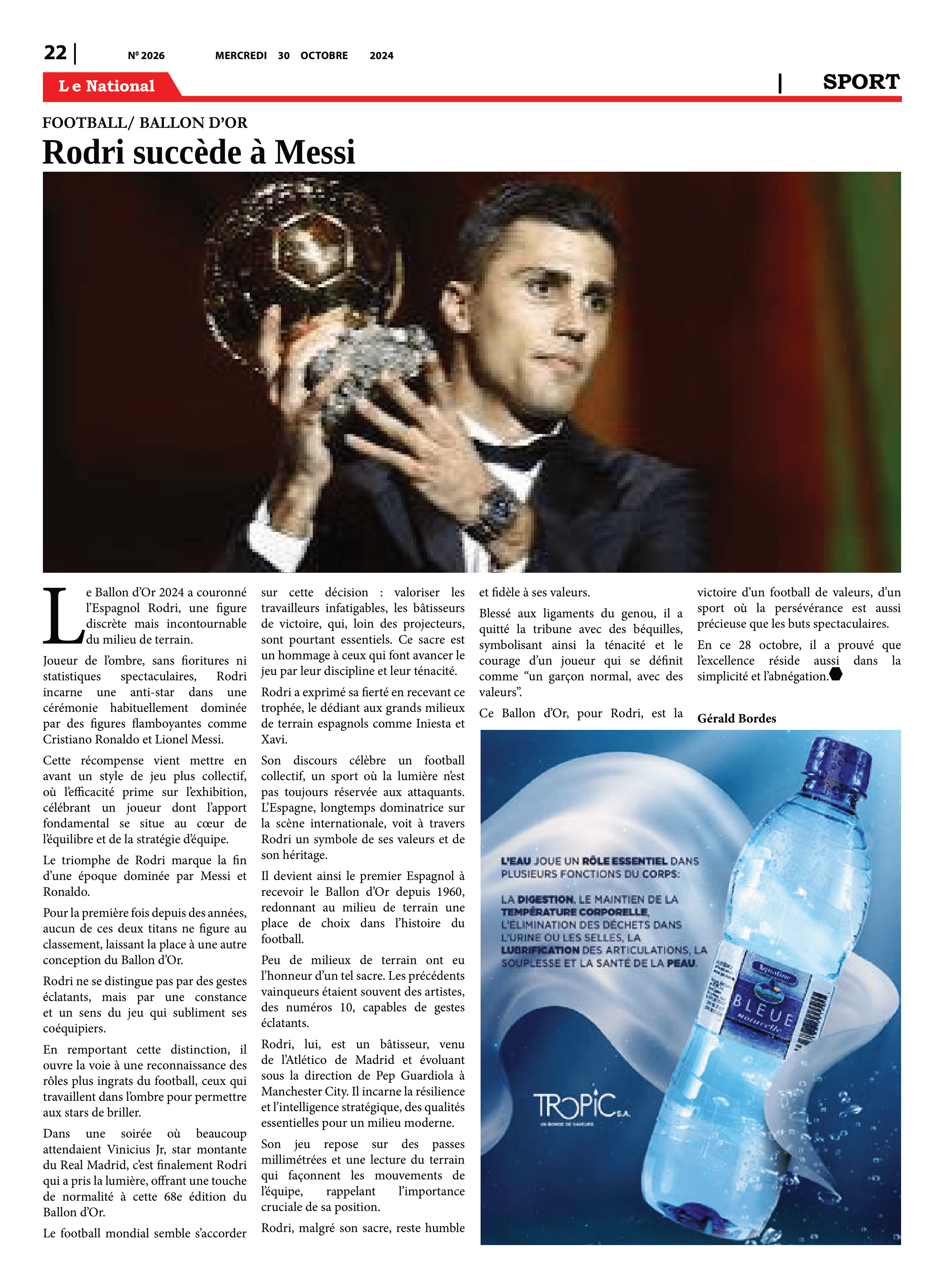 Page 22 de l'édition 2026