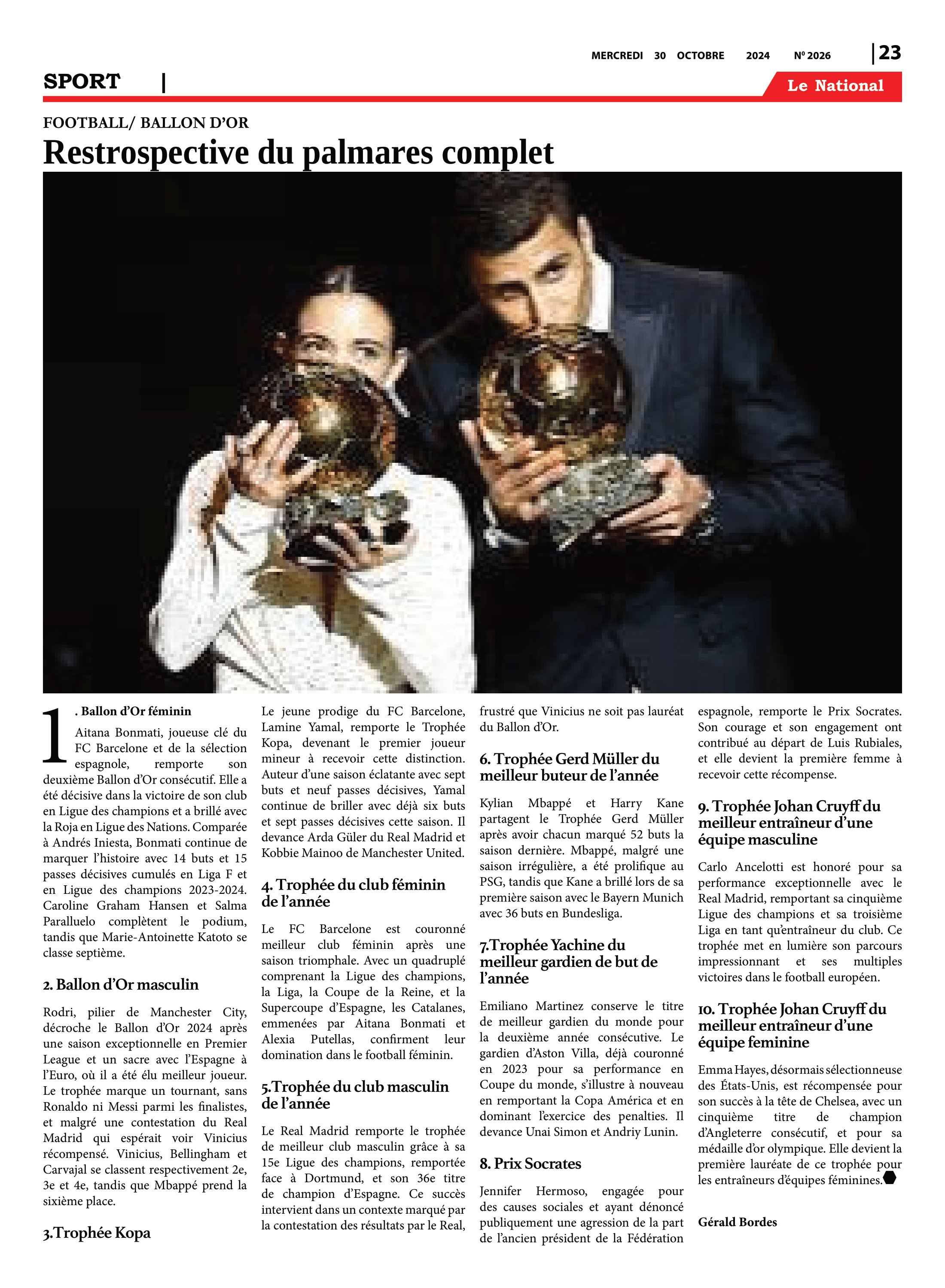 Page 23 de l'édition 2026