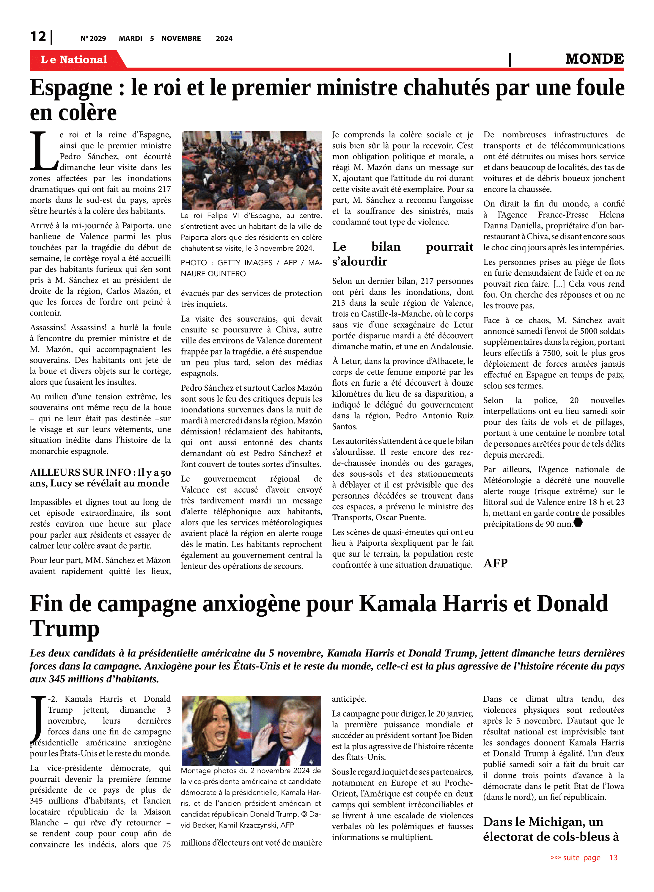 Page 12 de l'édition 2029