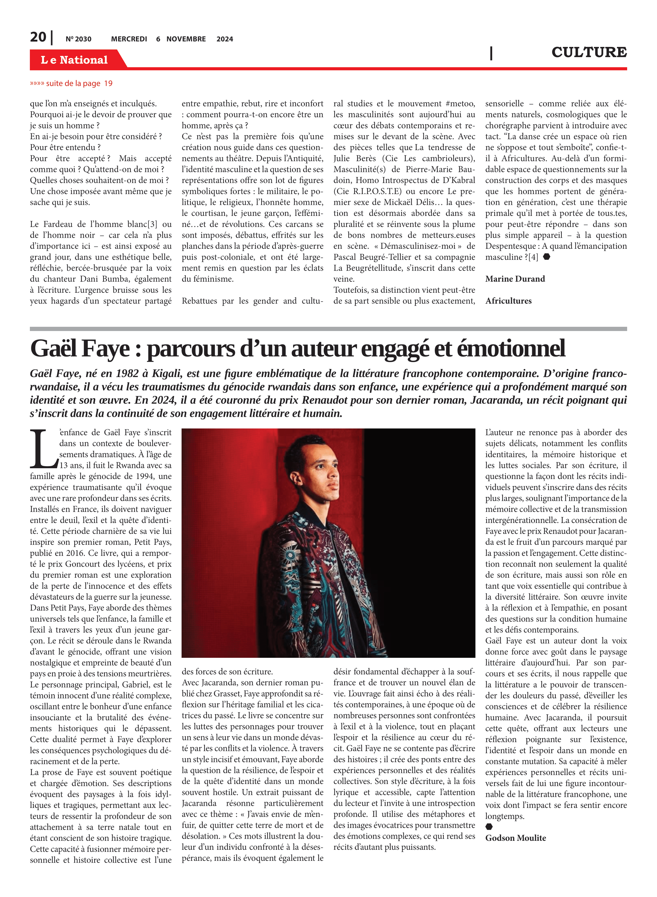 Page 20 de l'édition 2030