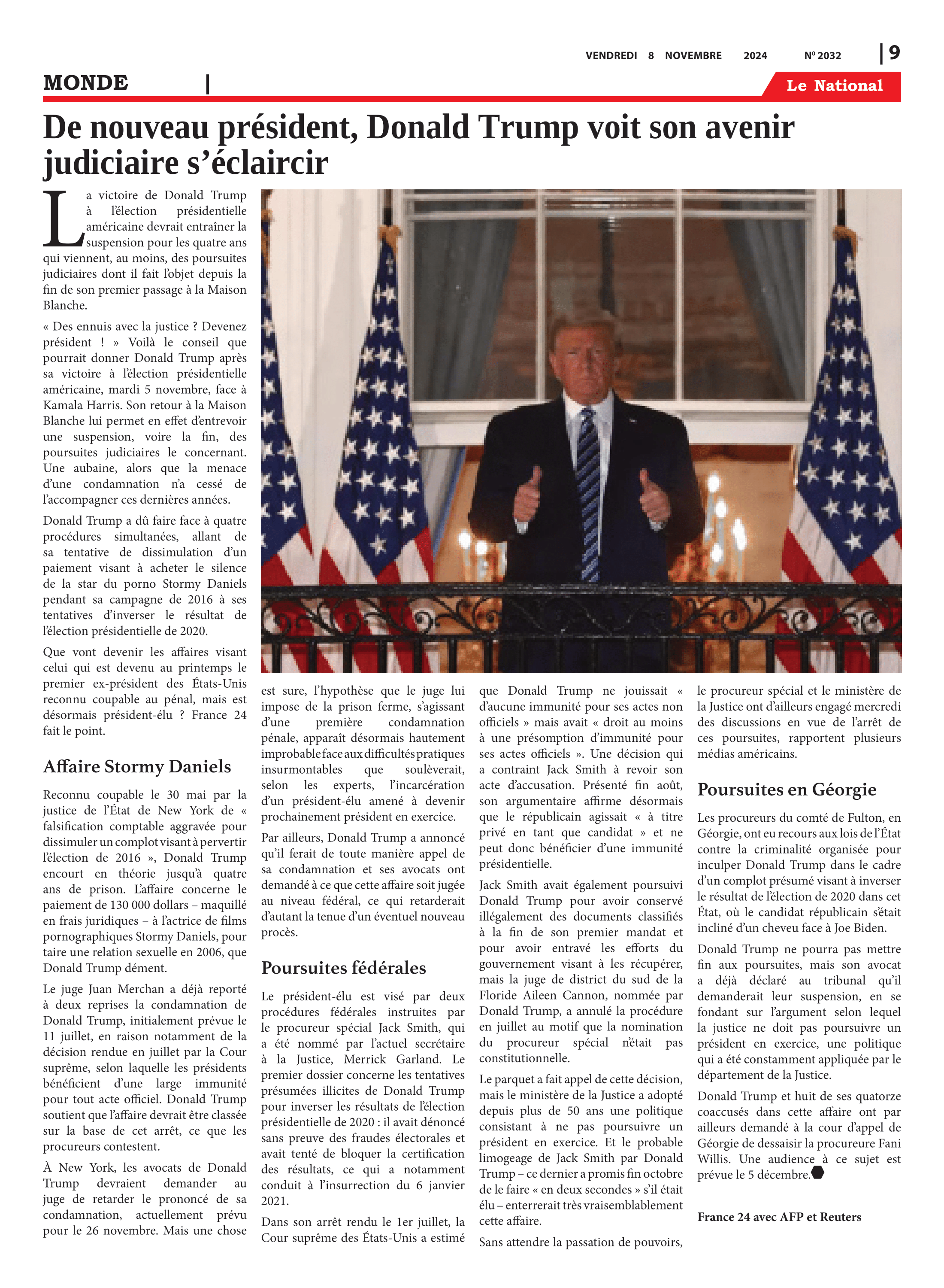 Page 9 de l'édition 2032
