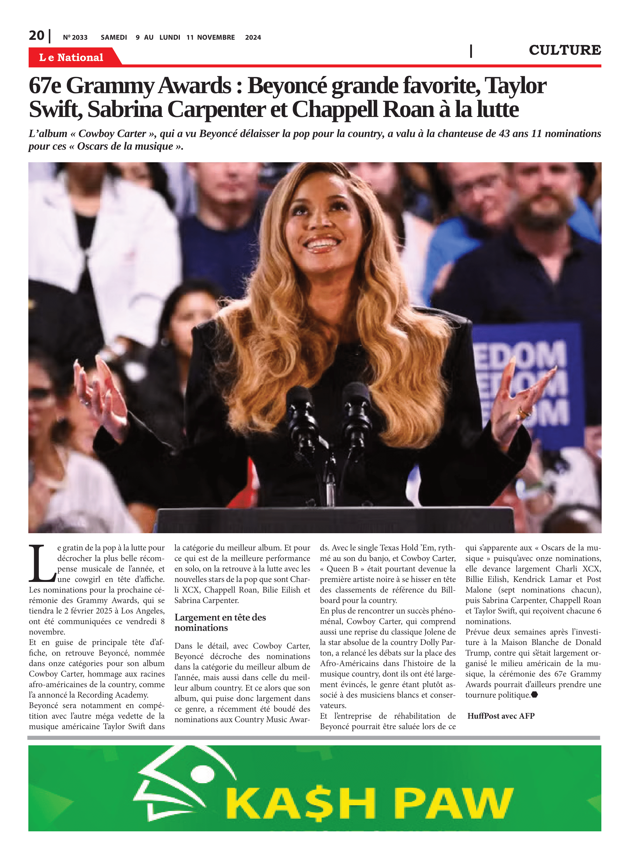 Page 20 de l'édition 2033