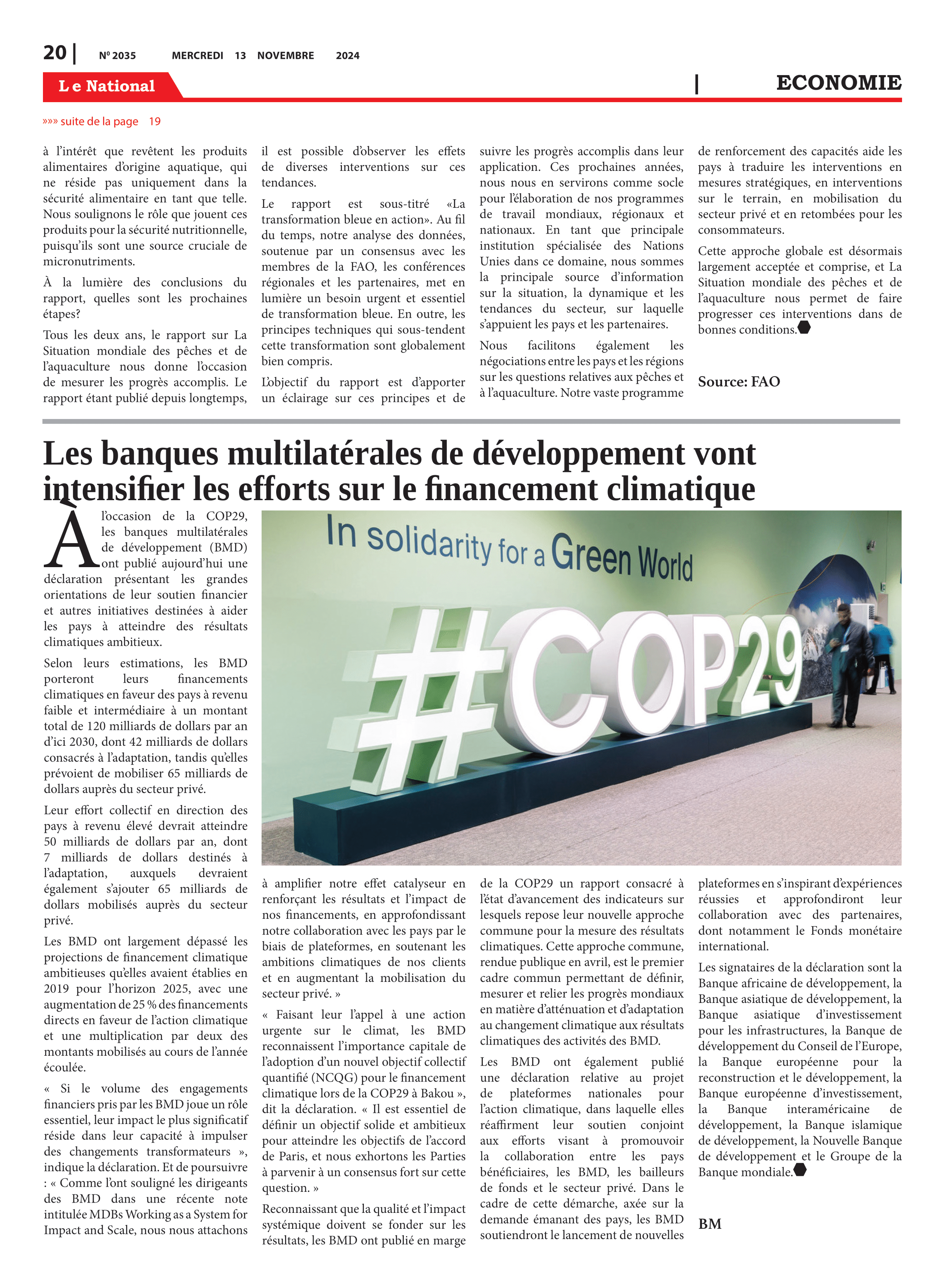 Page 20 de l'édition 2035