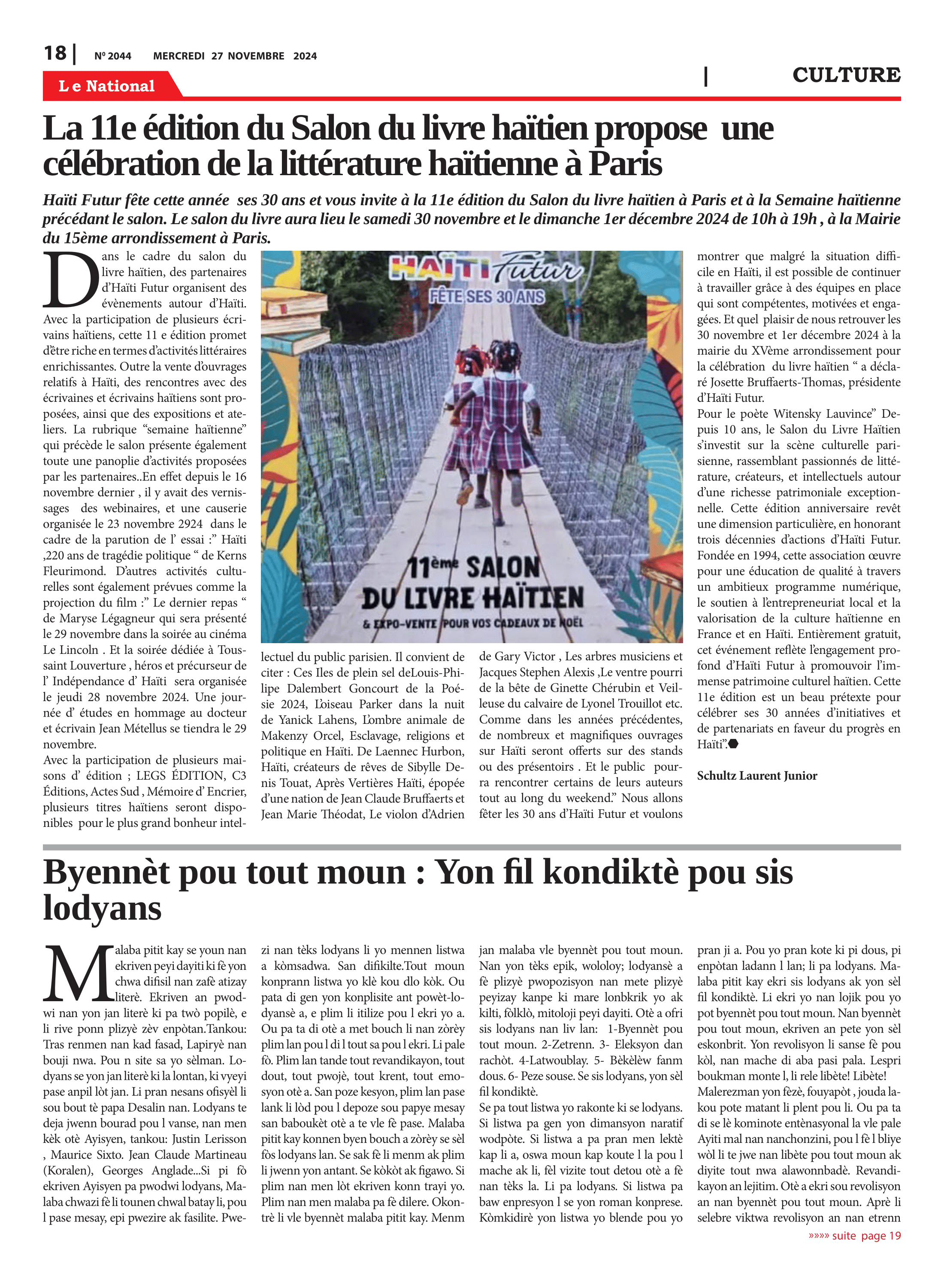 Page 18 de l'édition 2044