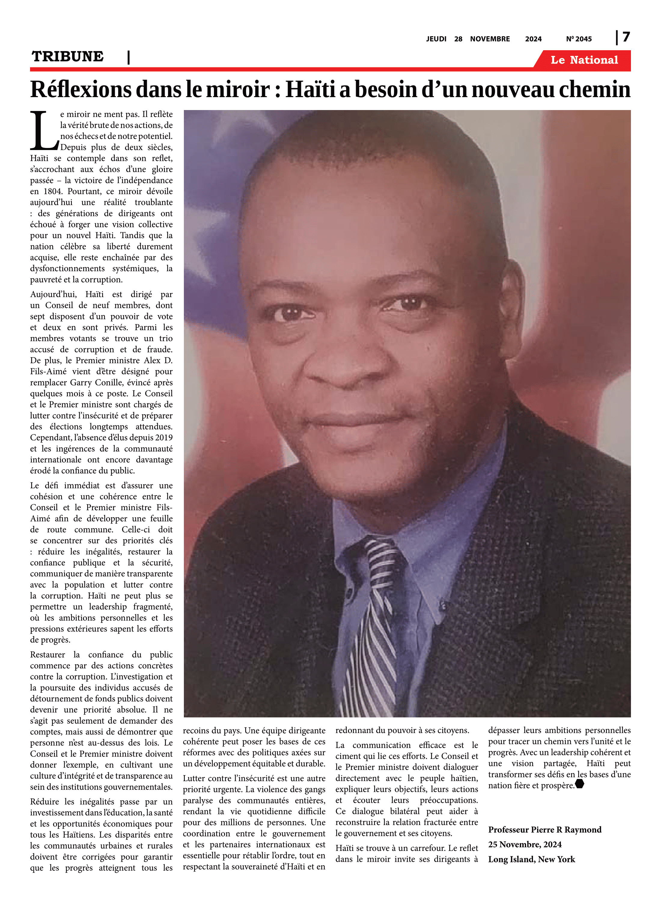 Page 7 de l'édition 2045
