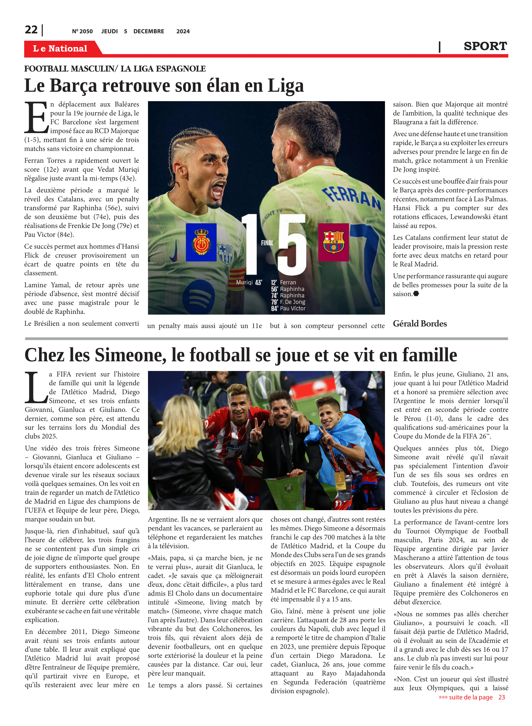 Page 22 de l'édition 2050