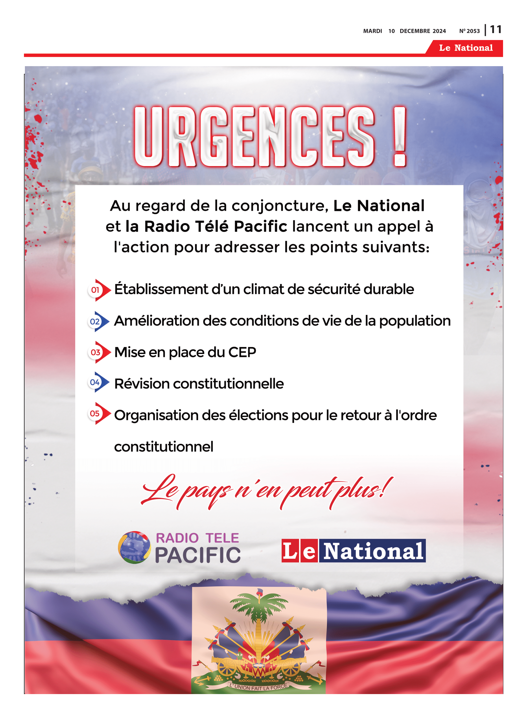 Page 11 de l'édition 2053