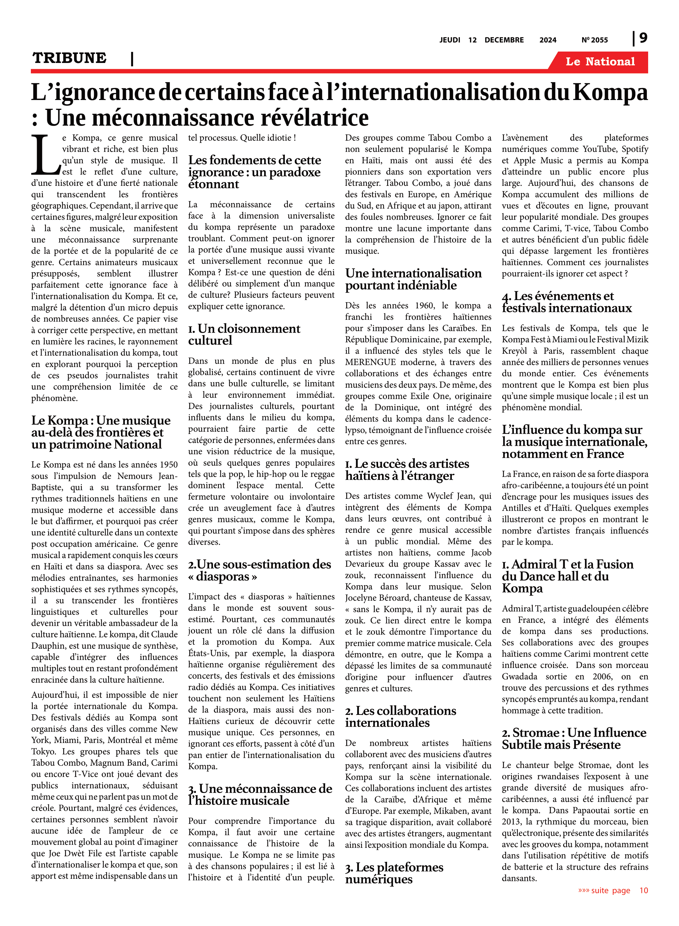 Page 9 de l'édition 2055
