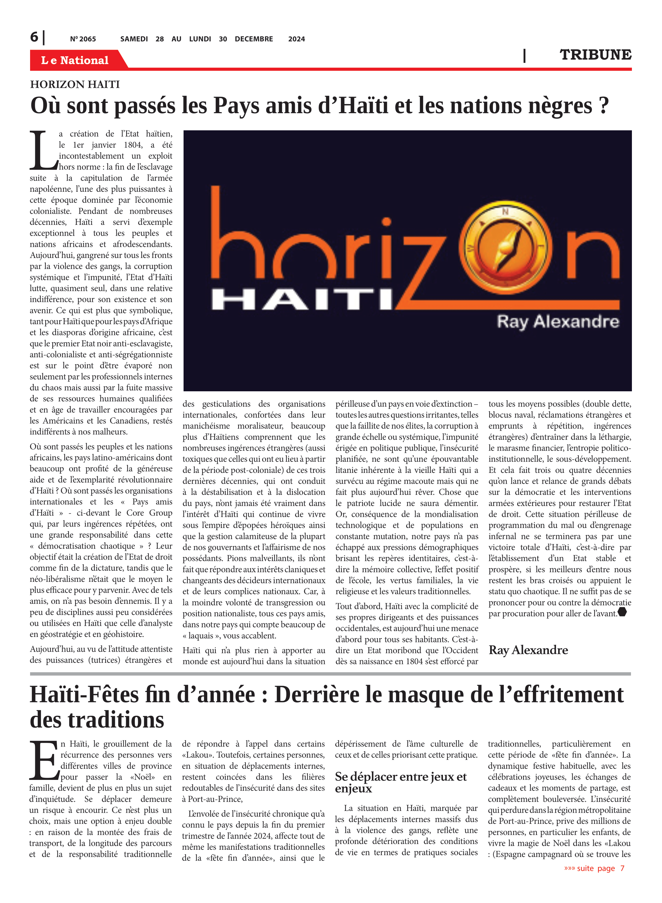 Page 6 de l'édition 2065