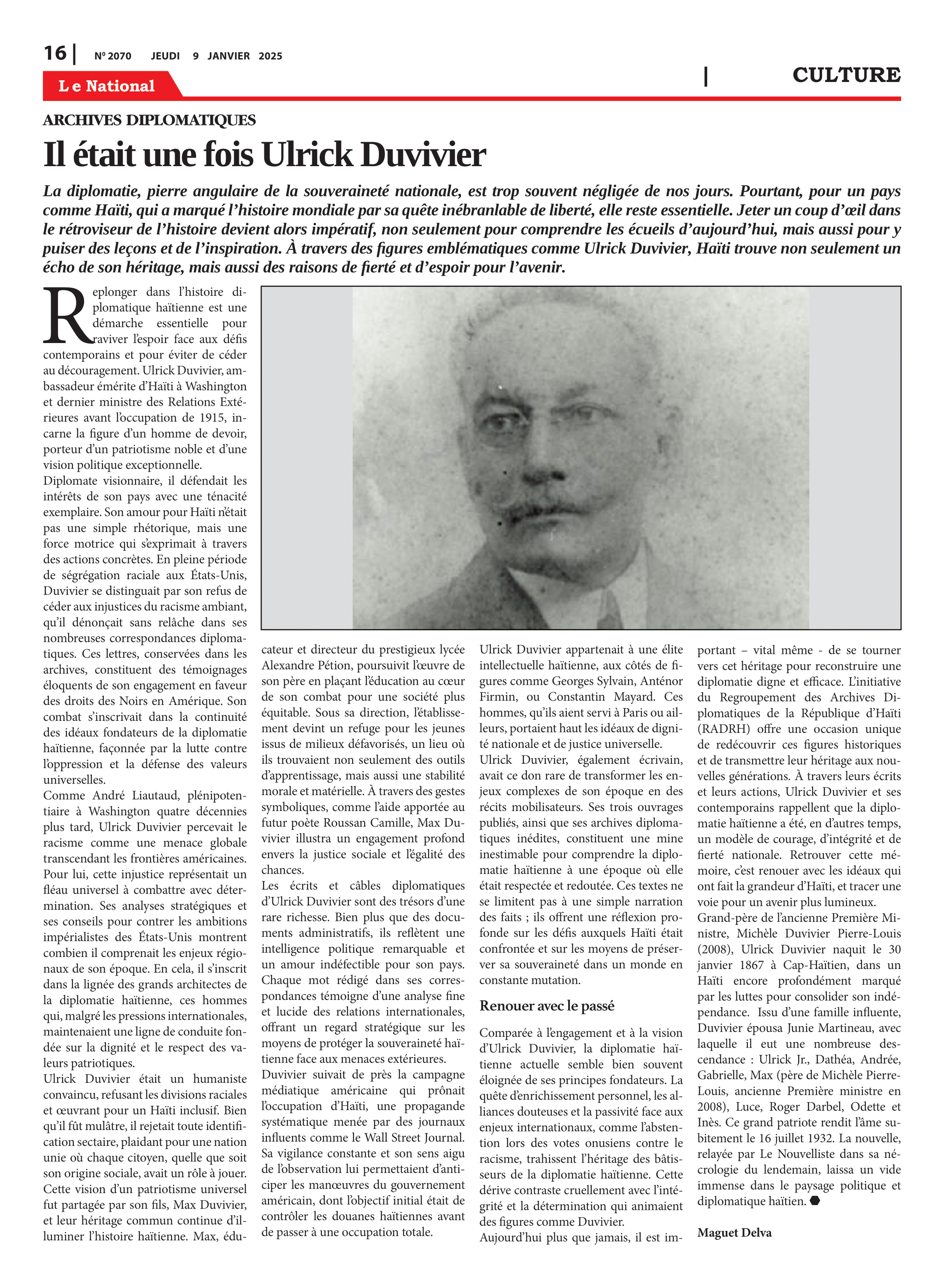 Page 16 de l'édition 2070