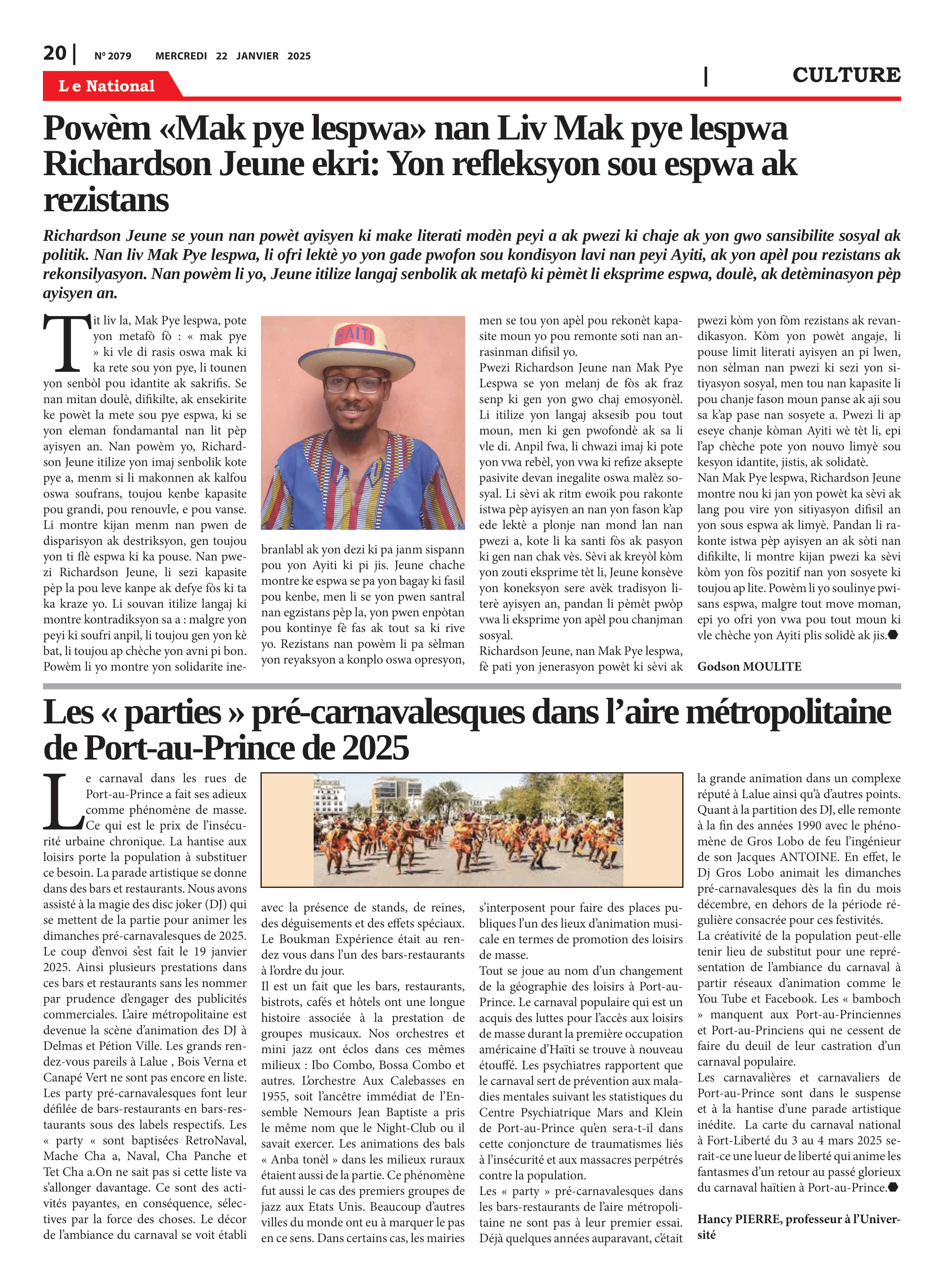 Page 20 de l'édition 2079