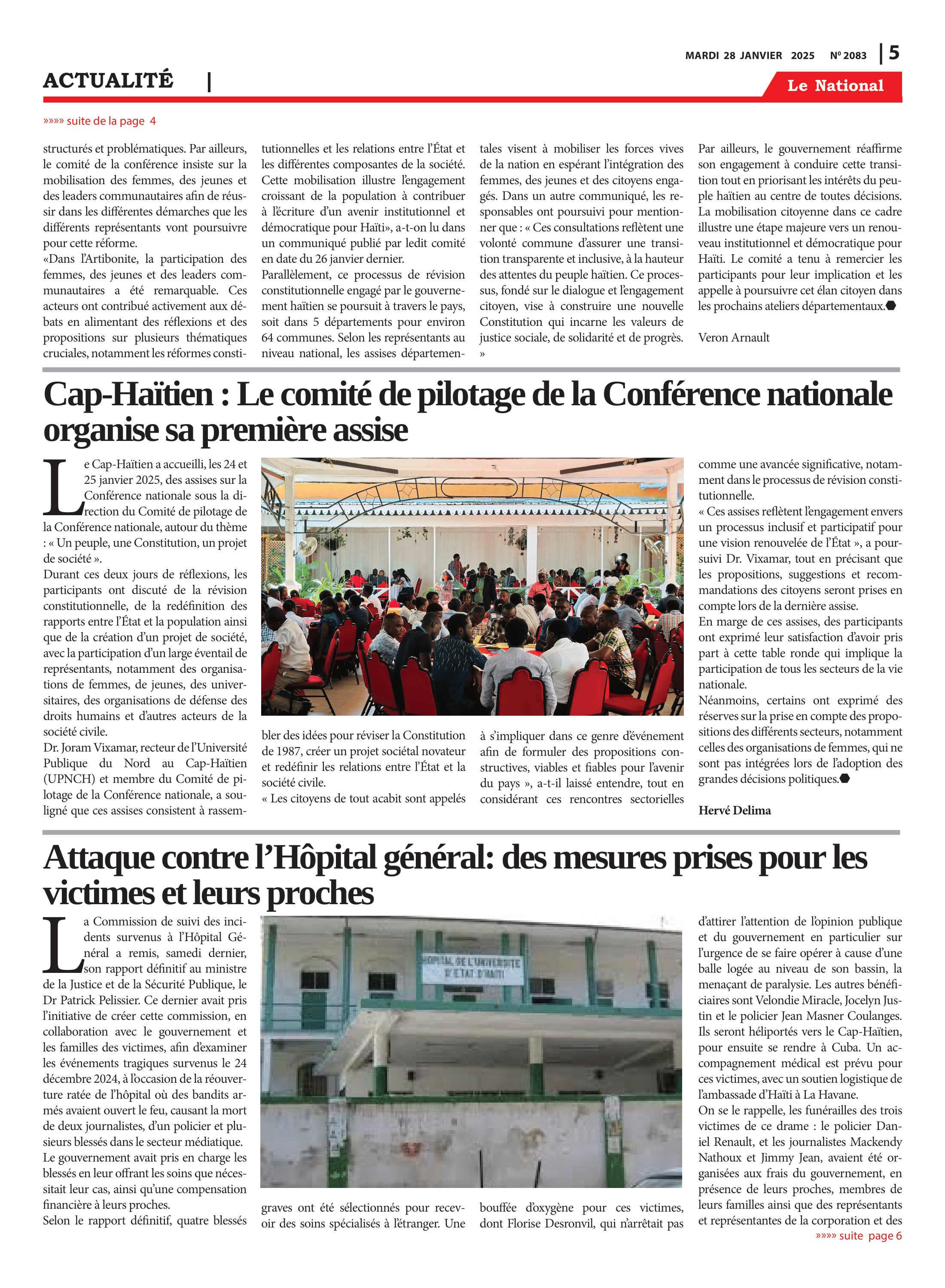 Page 5 de l'édition 2083