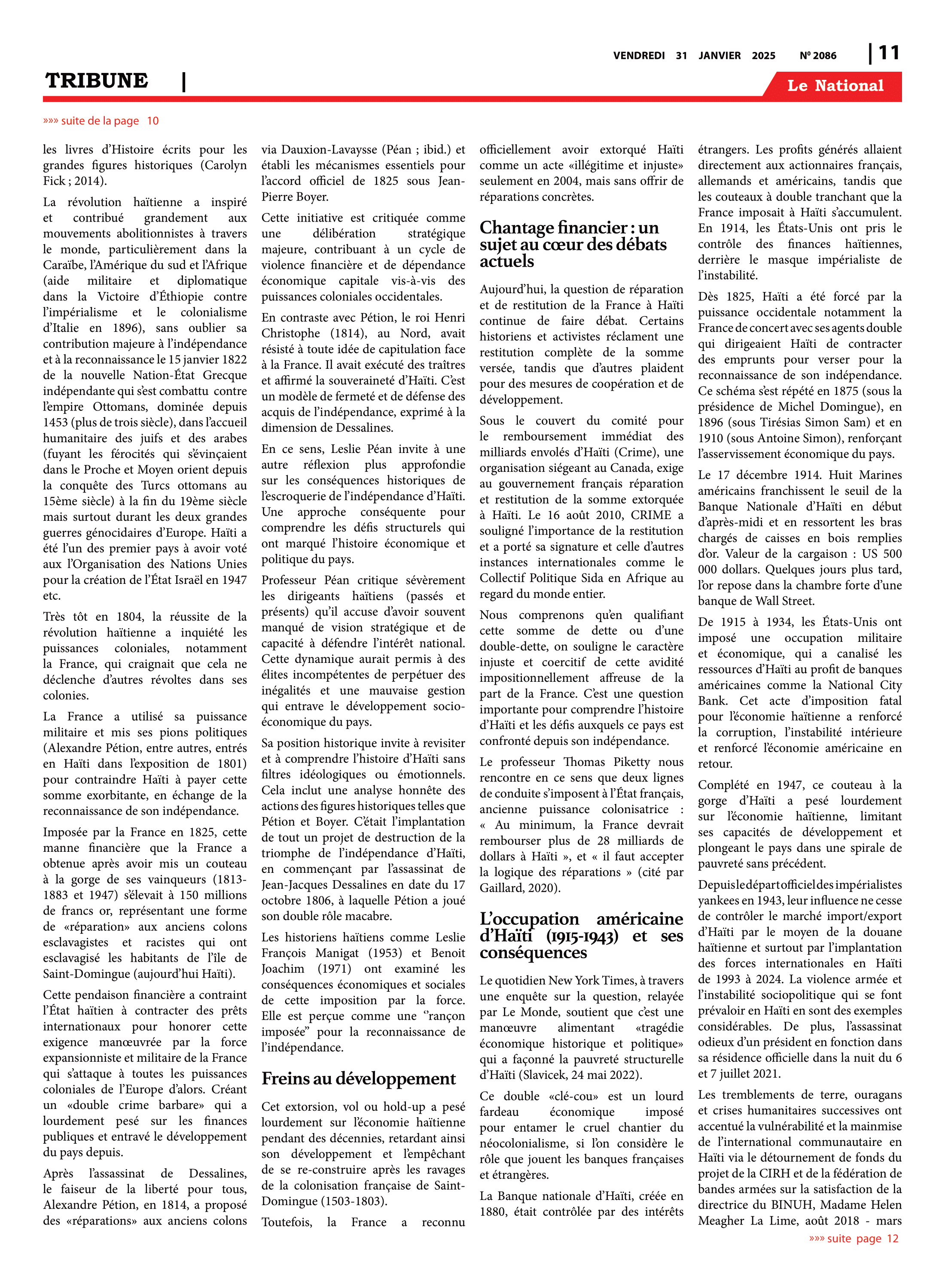 Page 11 de l'édition 2086