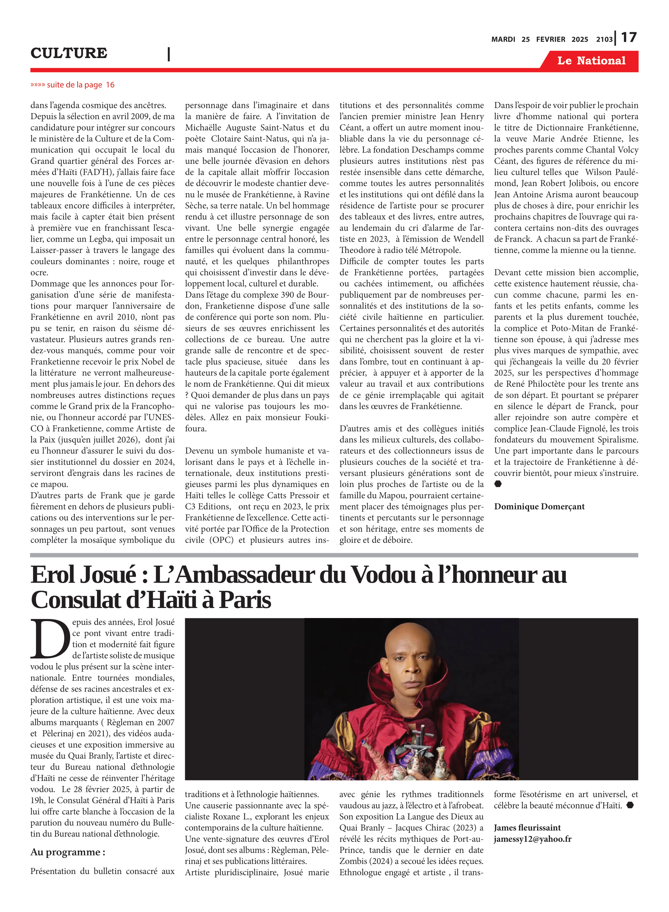 Page 17 de l'édition 2103