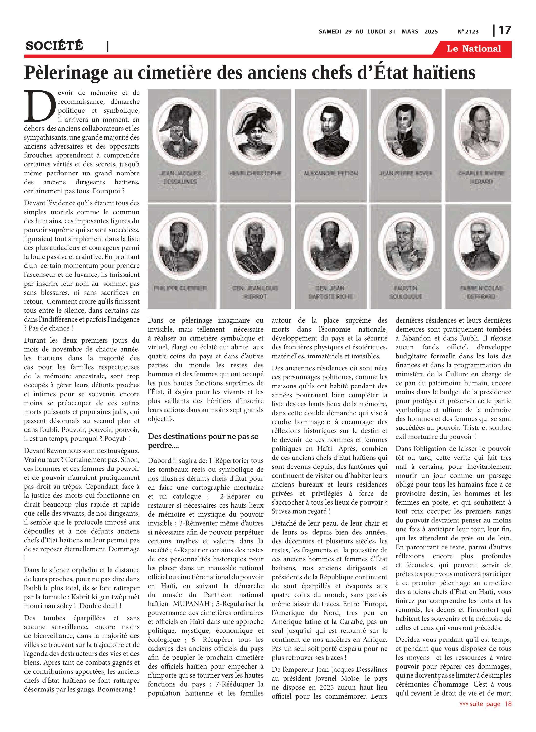 Page 17 de l'édition 2124