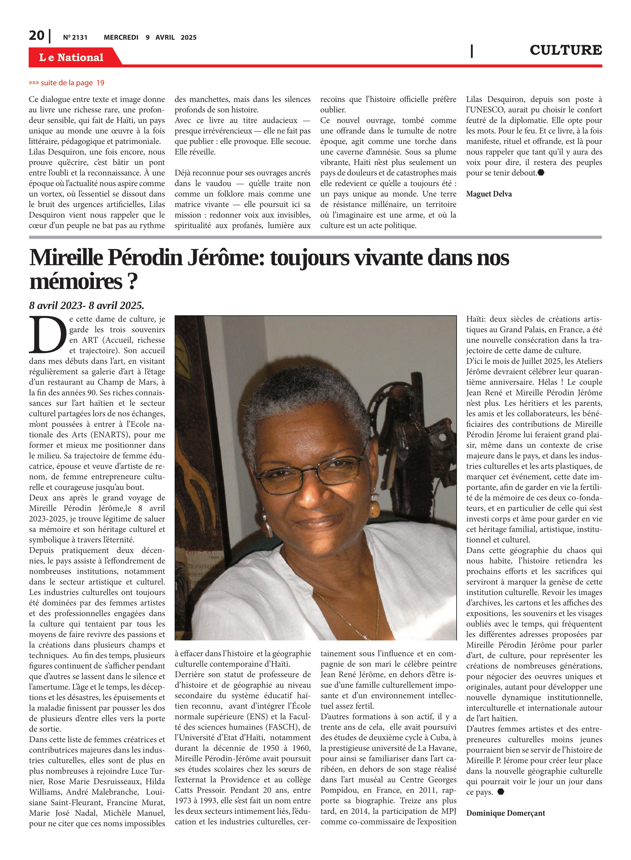 Page 20 de l'édition 2131