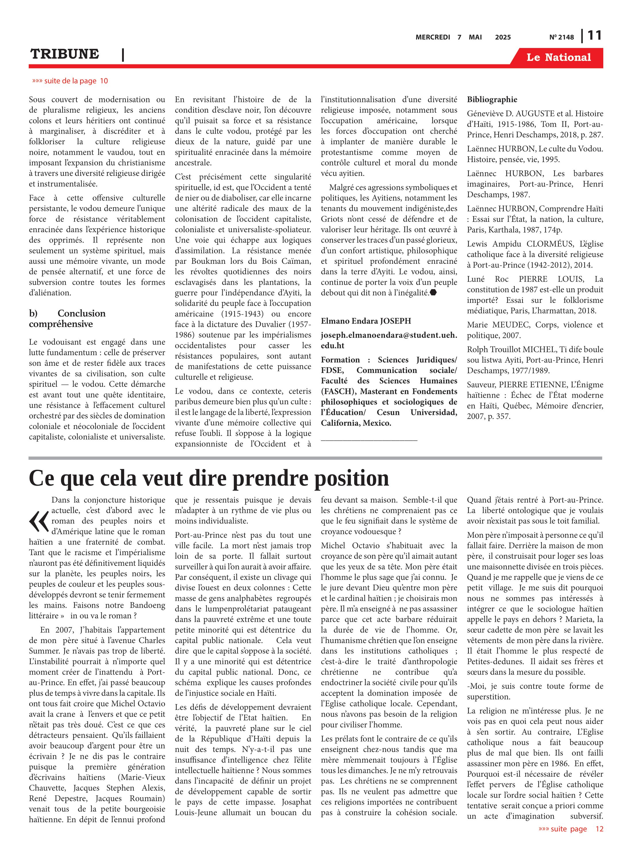 Page 11 de l'édition 2148