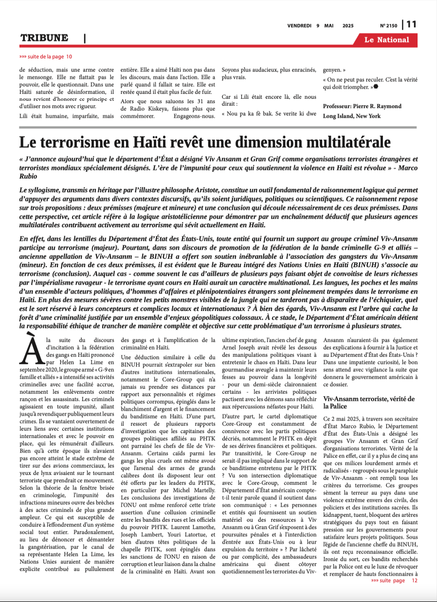 Page 11 de l'édition 2150