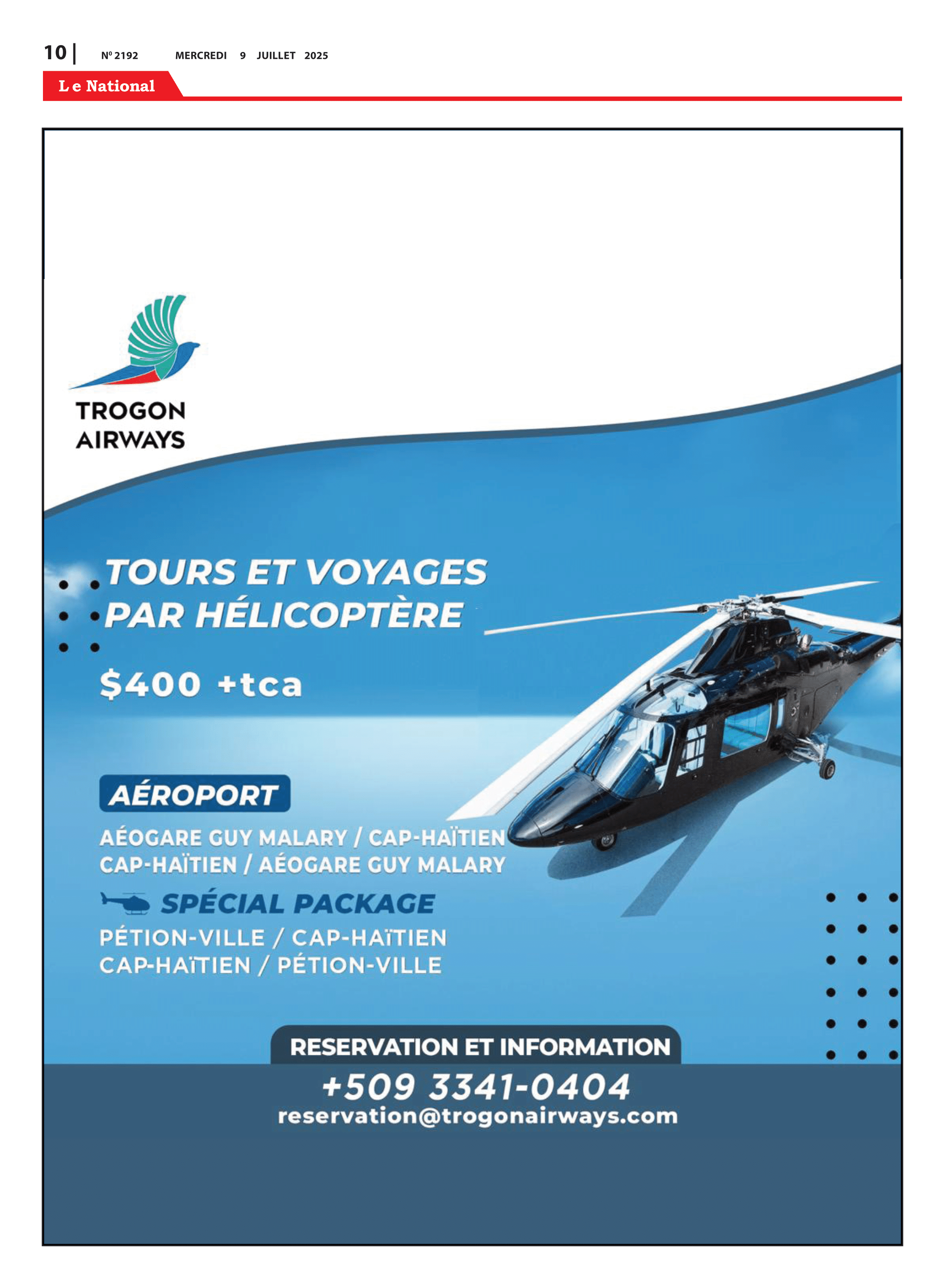Page 10 de l'édition 2192