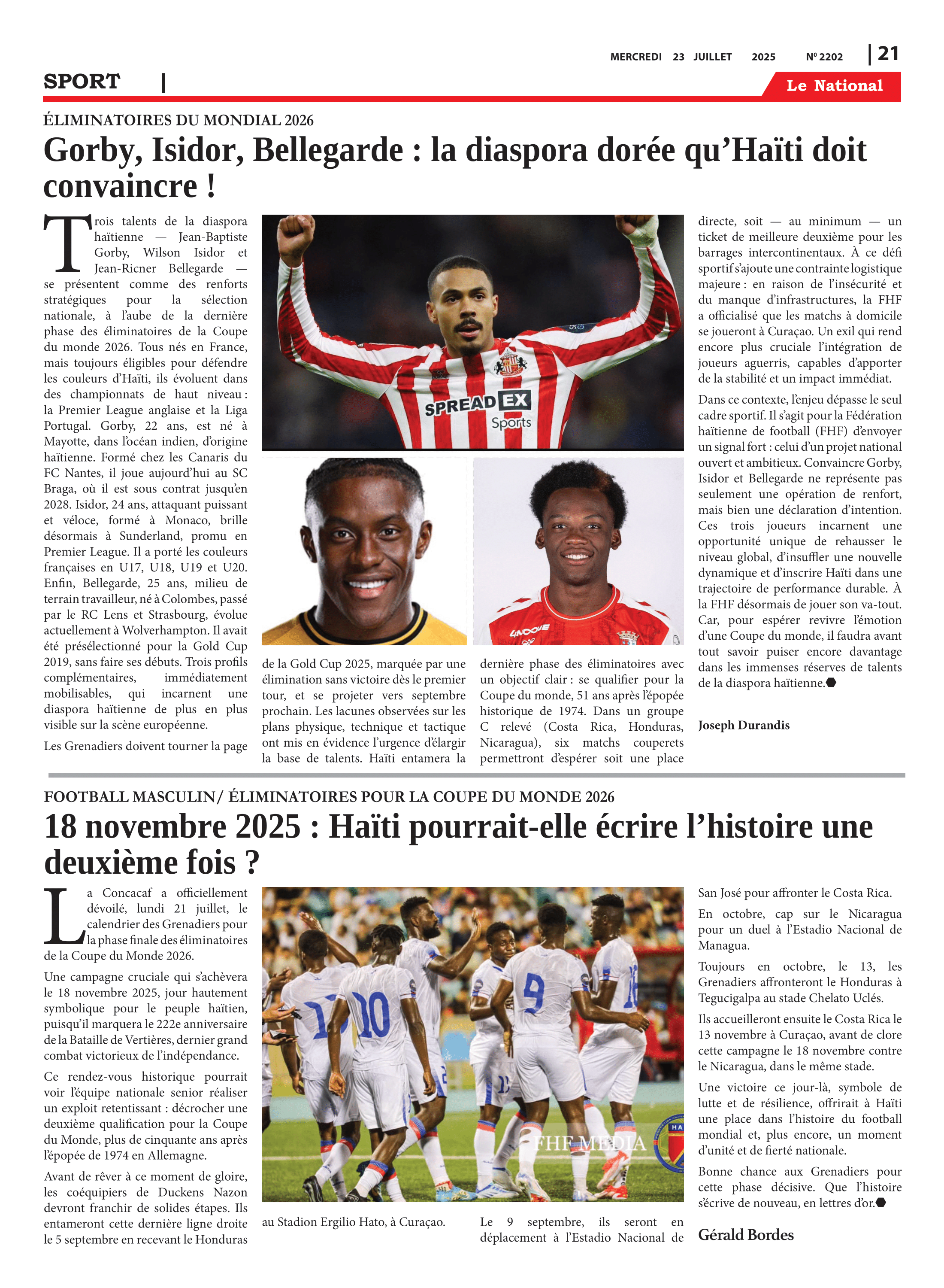 Page 21 de l'édition 2202