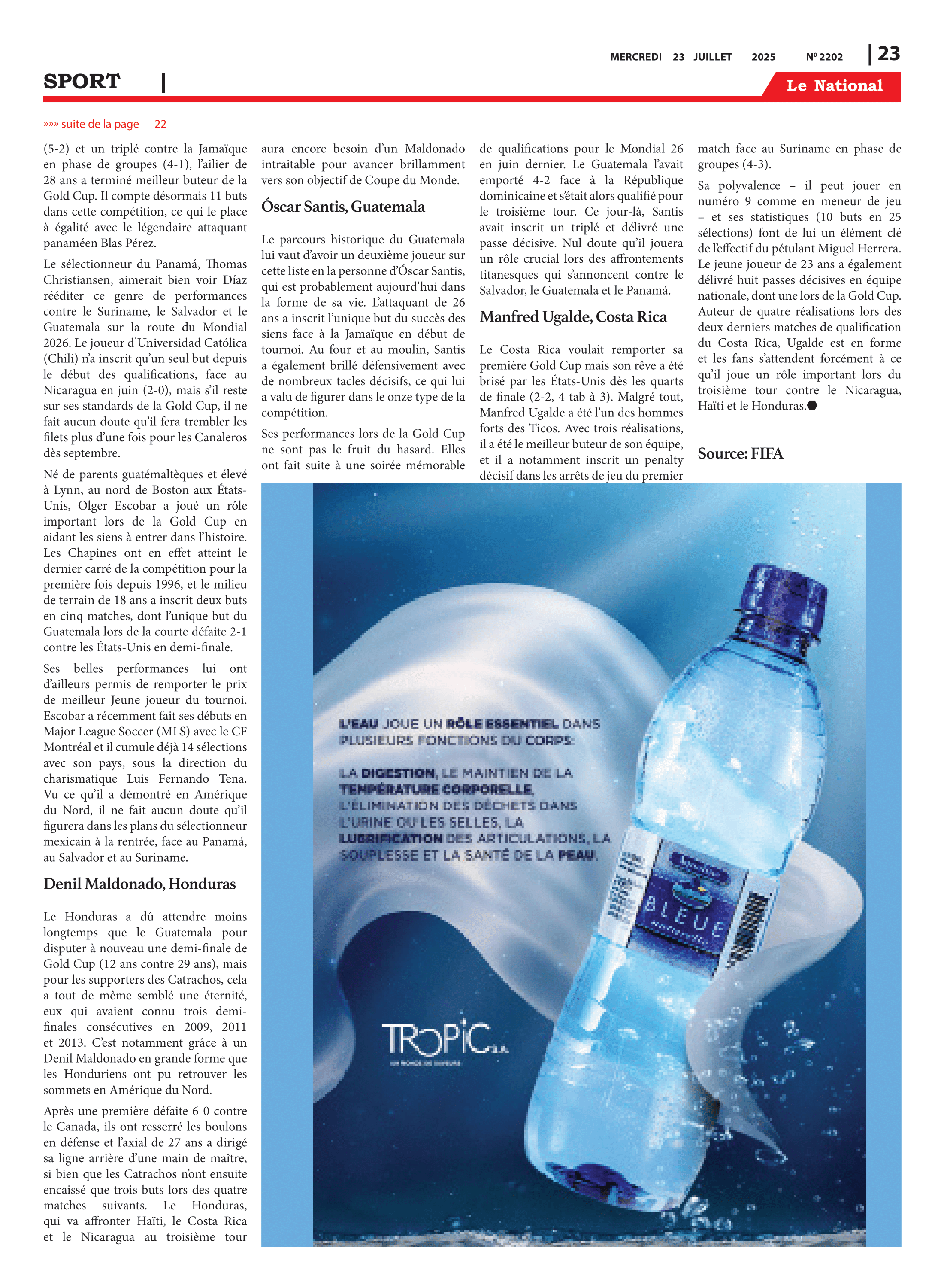 Page 23 de l'édition 2202
