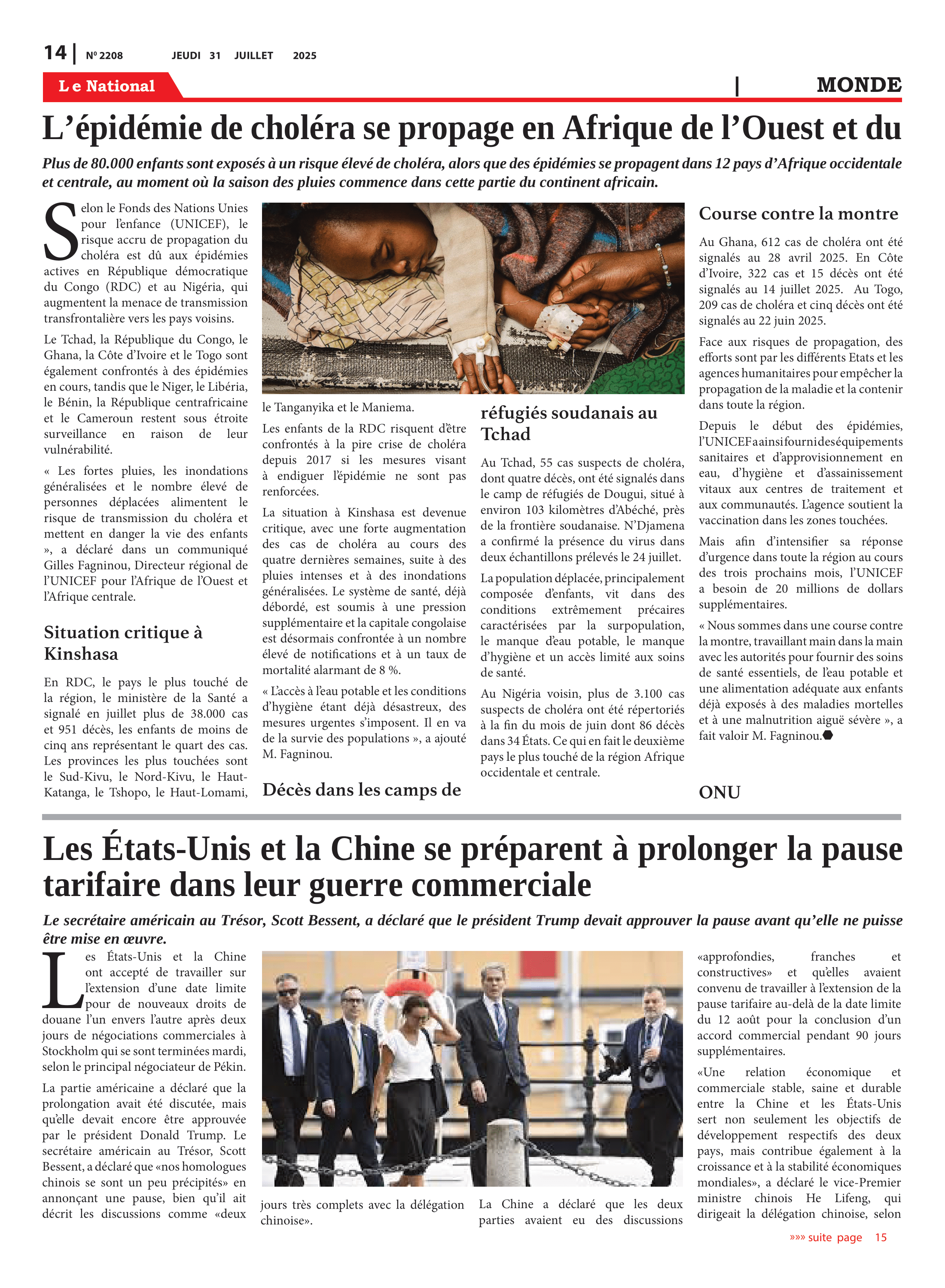 Page 14 de l'édition 2208